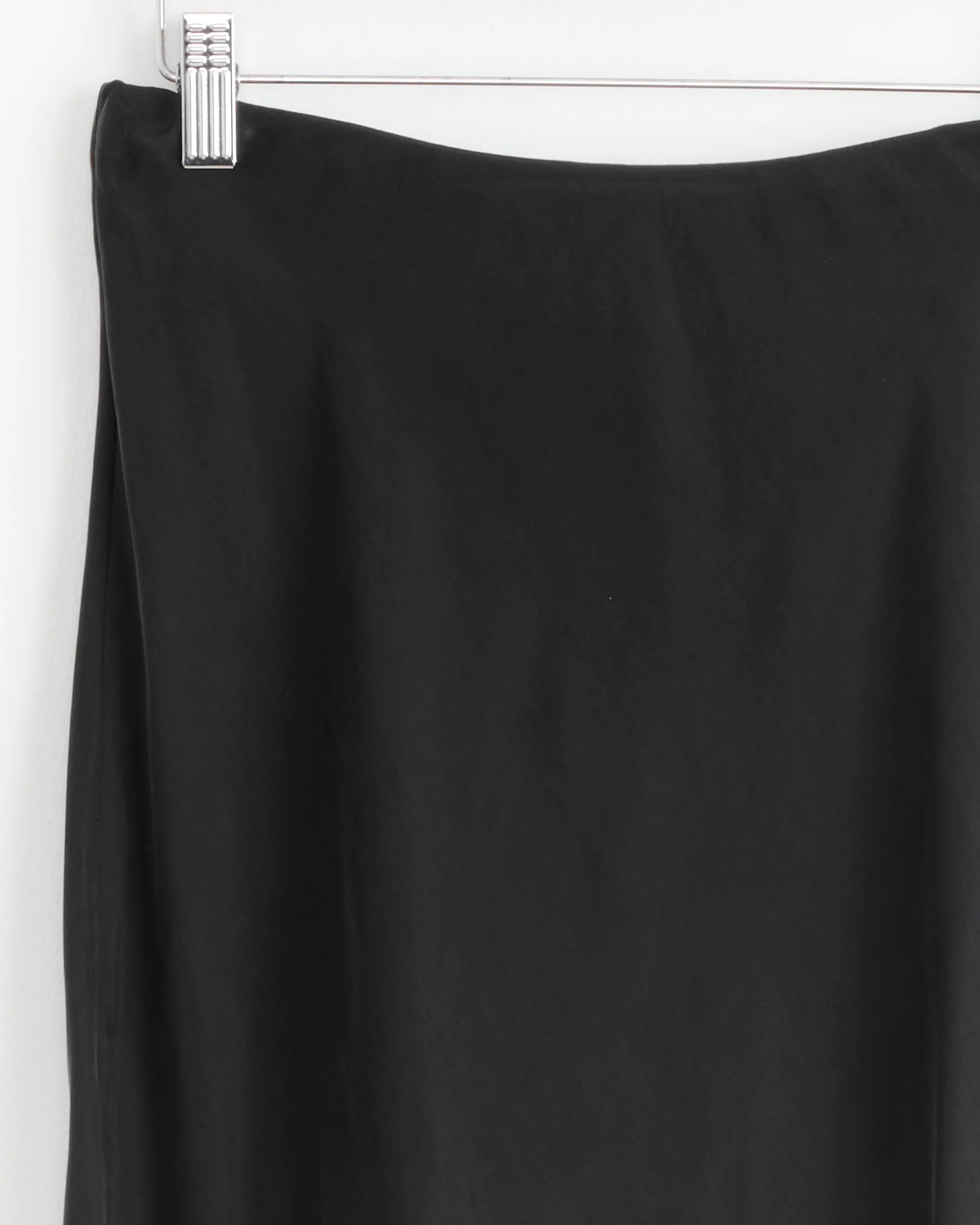 Bias Skirt in Onyx - Image 2