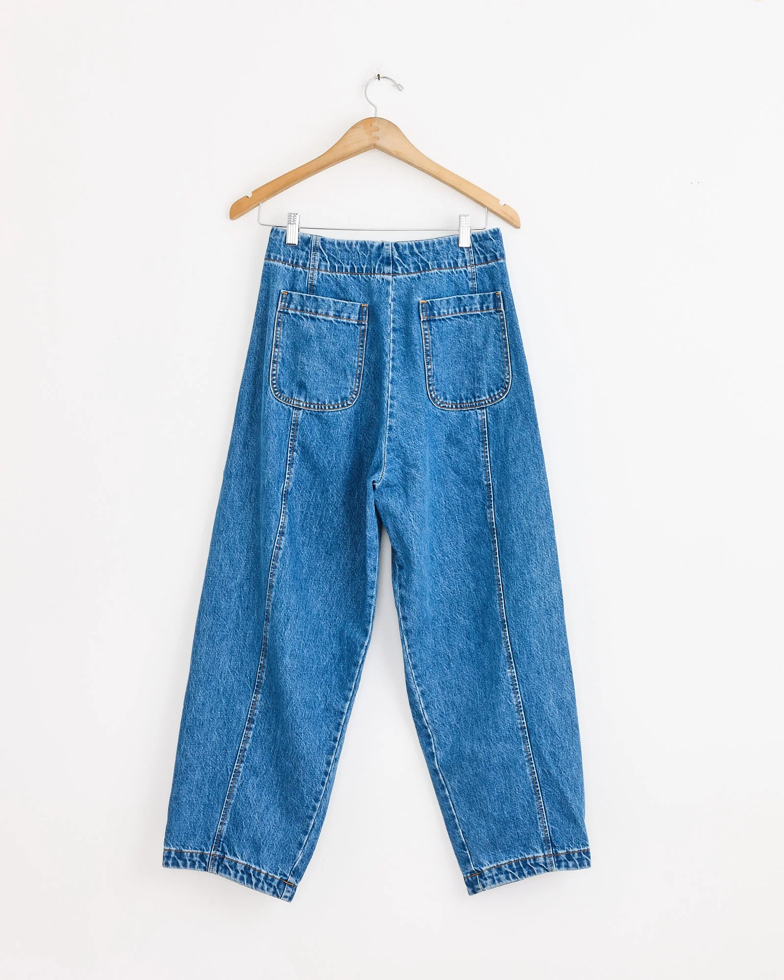 Lune Pant in Medium Blue - Image 3
