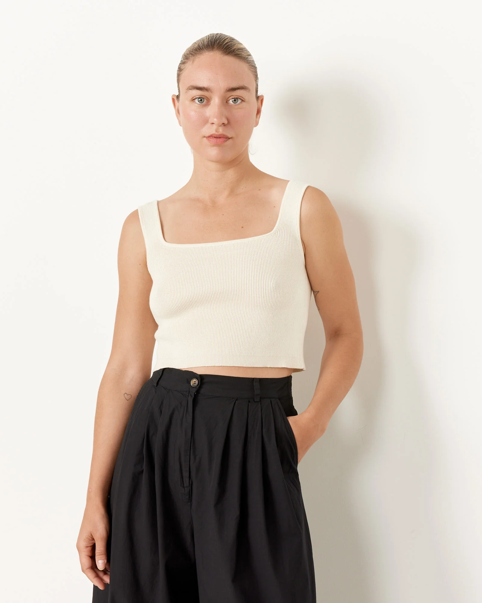 Paz Top in Salt - Image 3