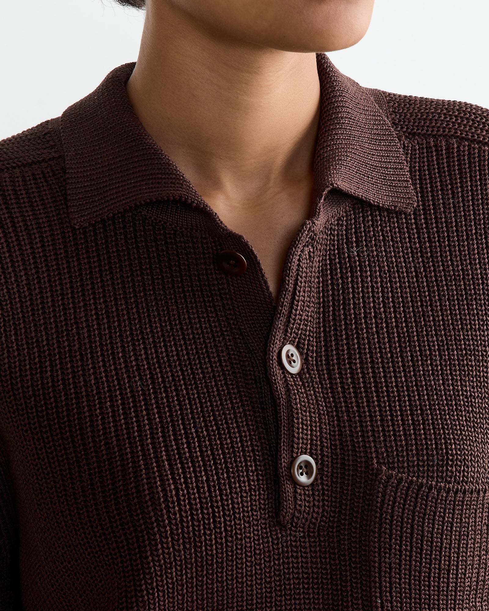 Saatchi Sweater in Chestnut - Image 4