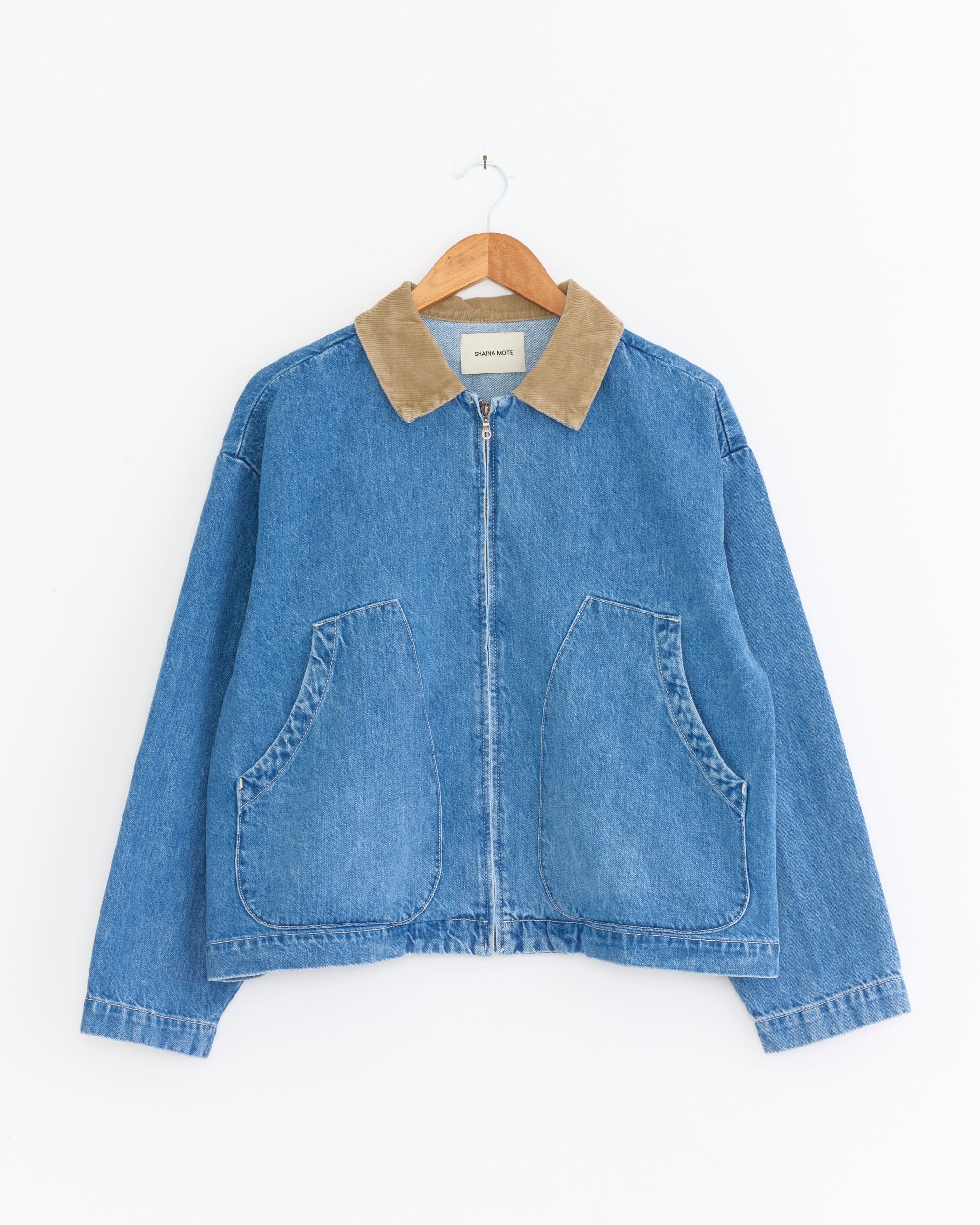 Studio Coat in Medium Blue