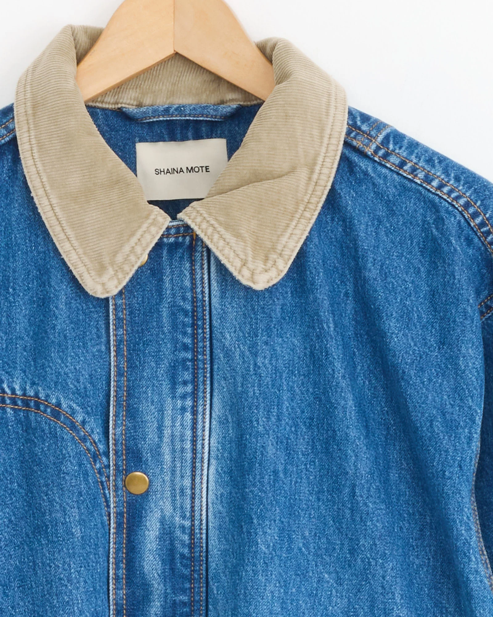 Town And Country Coat in Medium Blue - Image 2