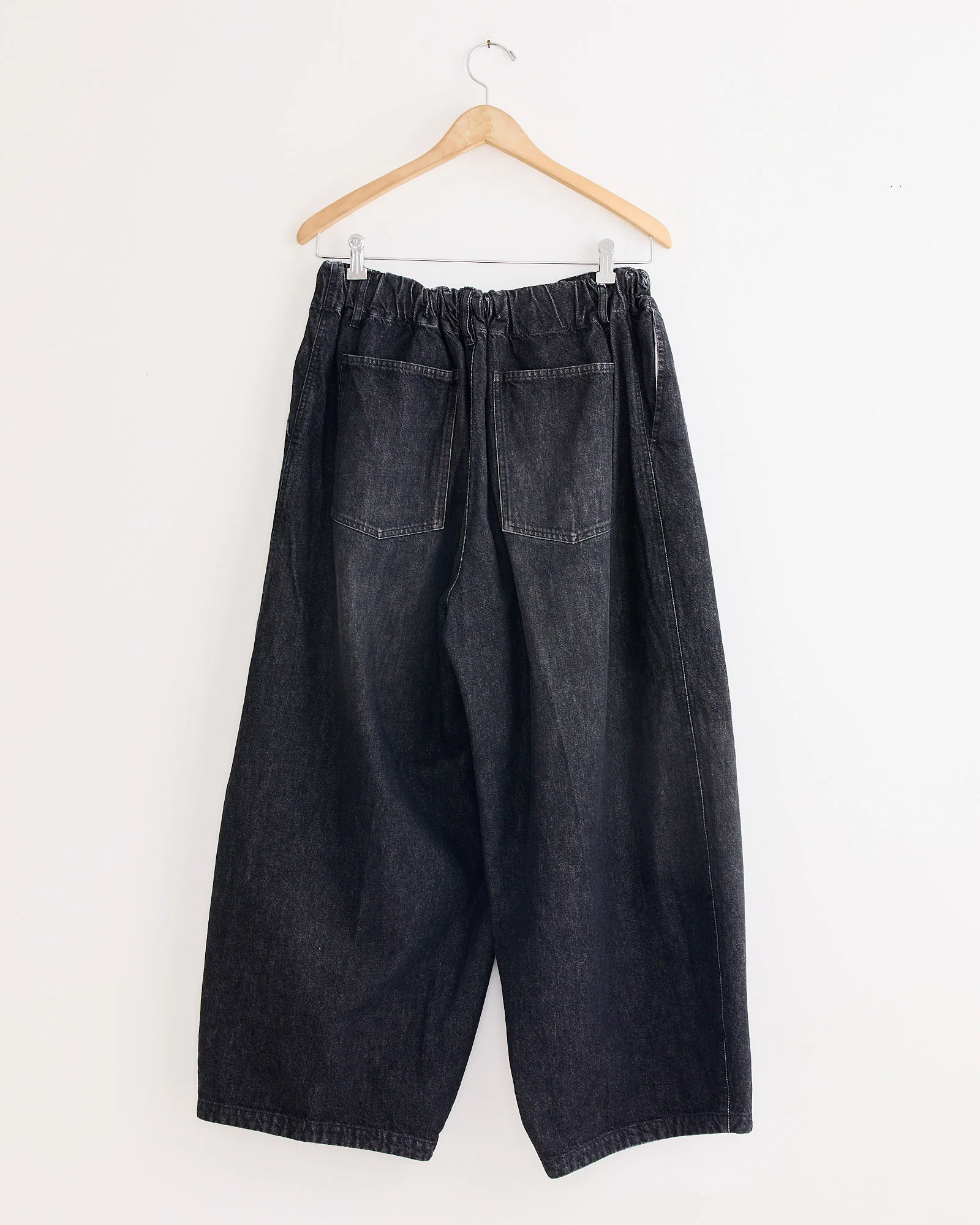 Circular Pant Black in Denim Damaged - Image 3