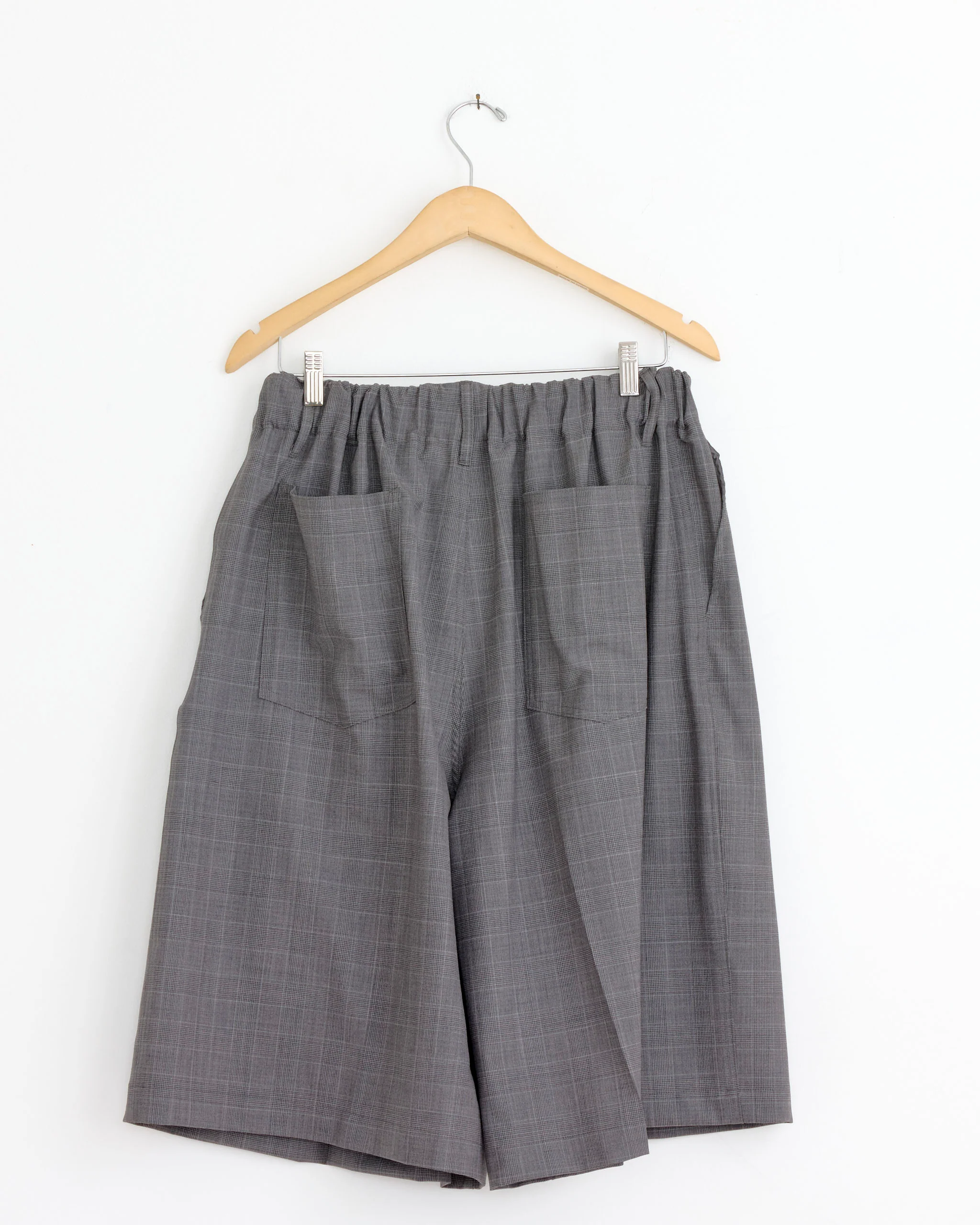 Circular Short Pant in Glen Check - Image 3