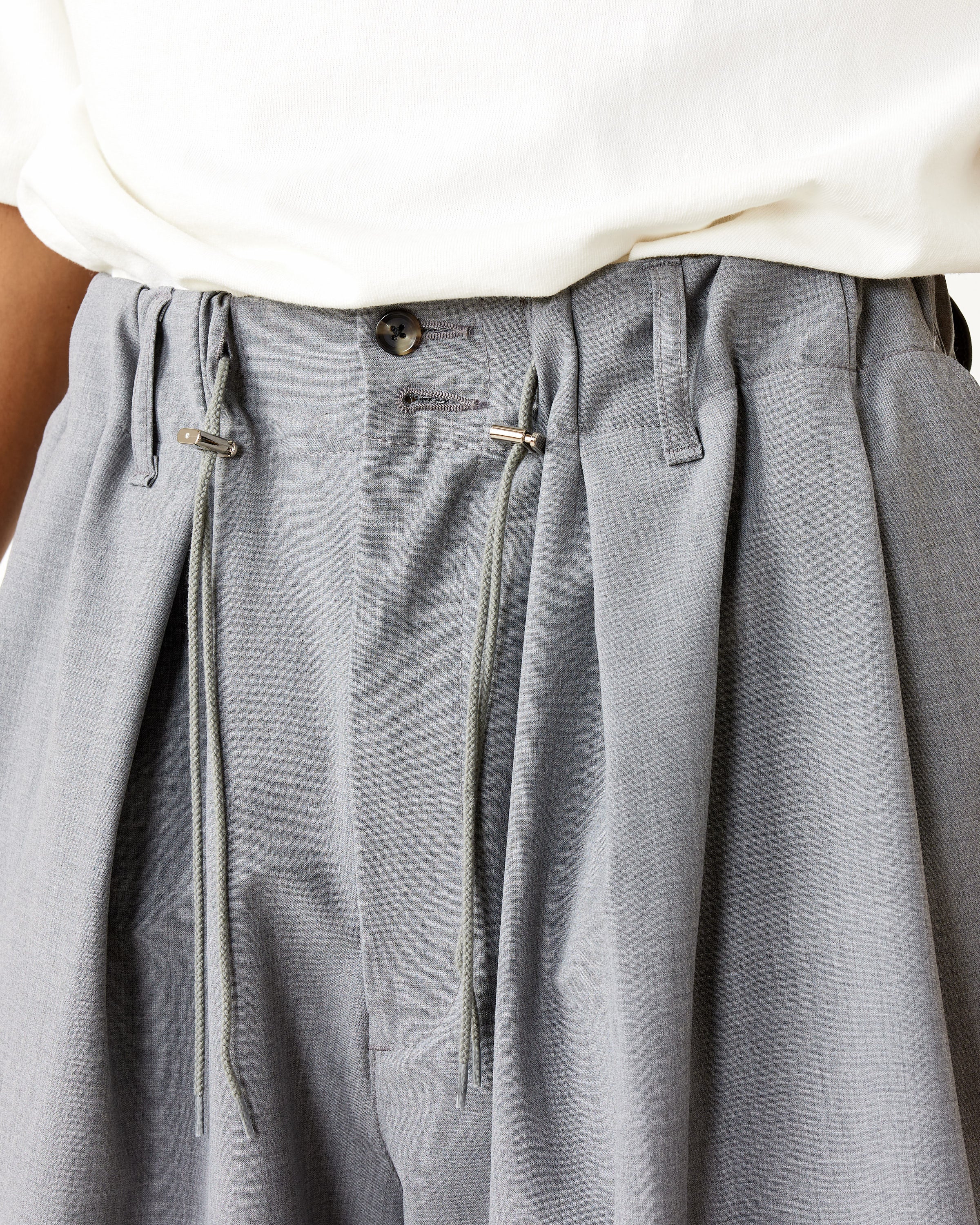 Circular Short Pant in Gray - Image 2