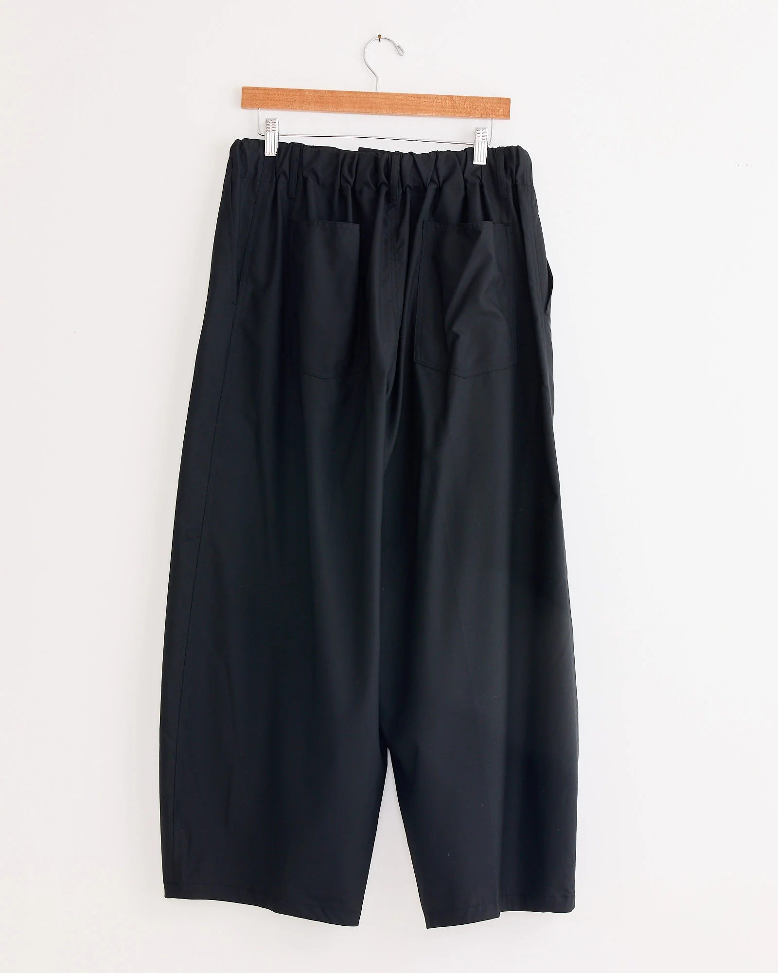 Circular Tropical Wool Pant in Black - Image 3