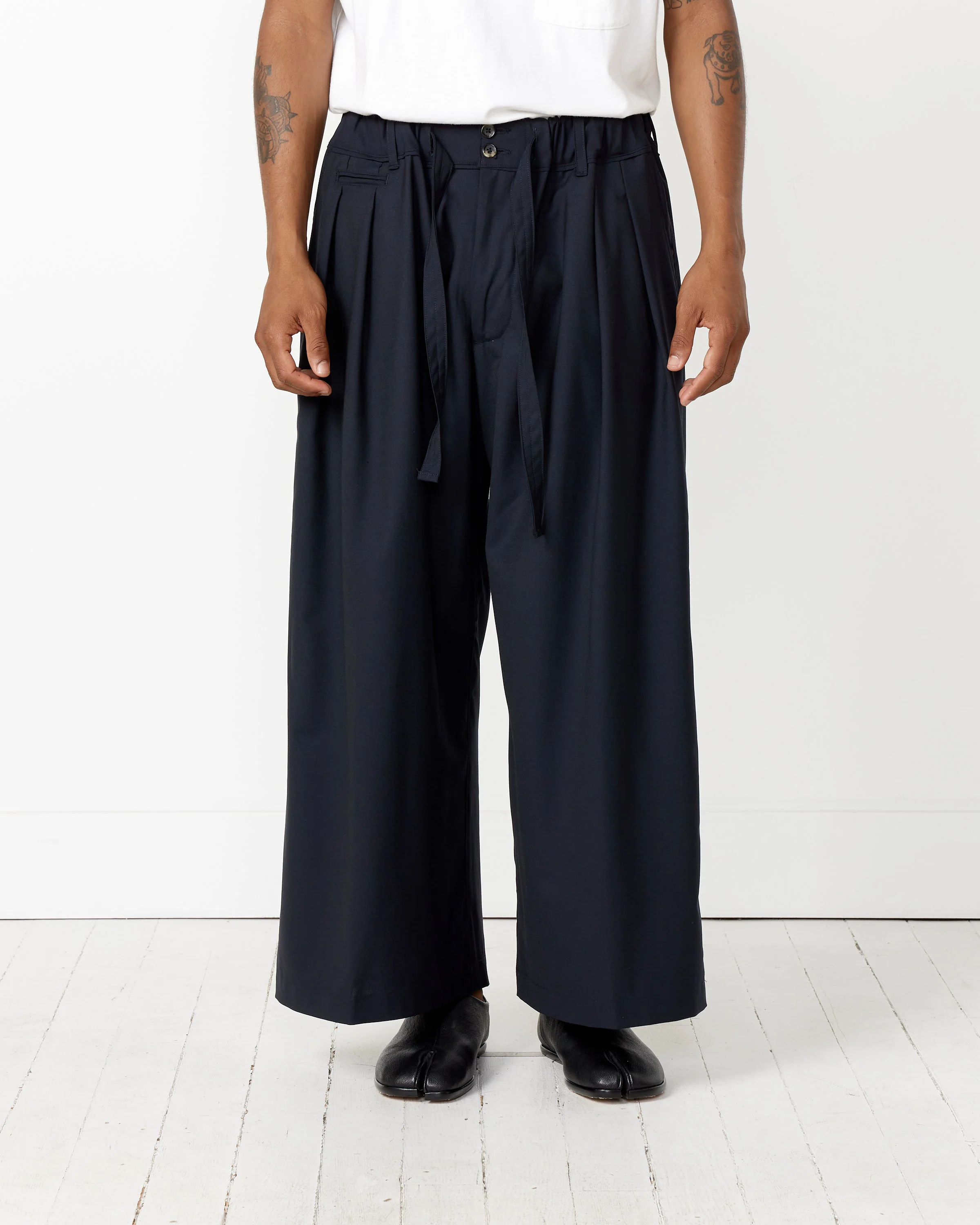 Hakama Pant in Navy