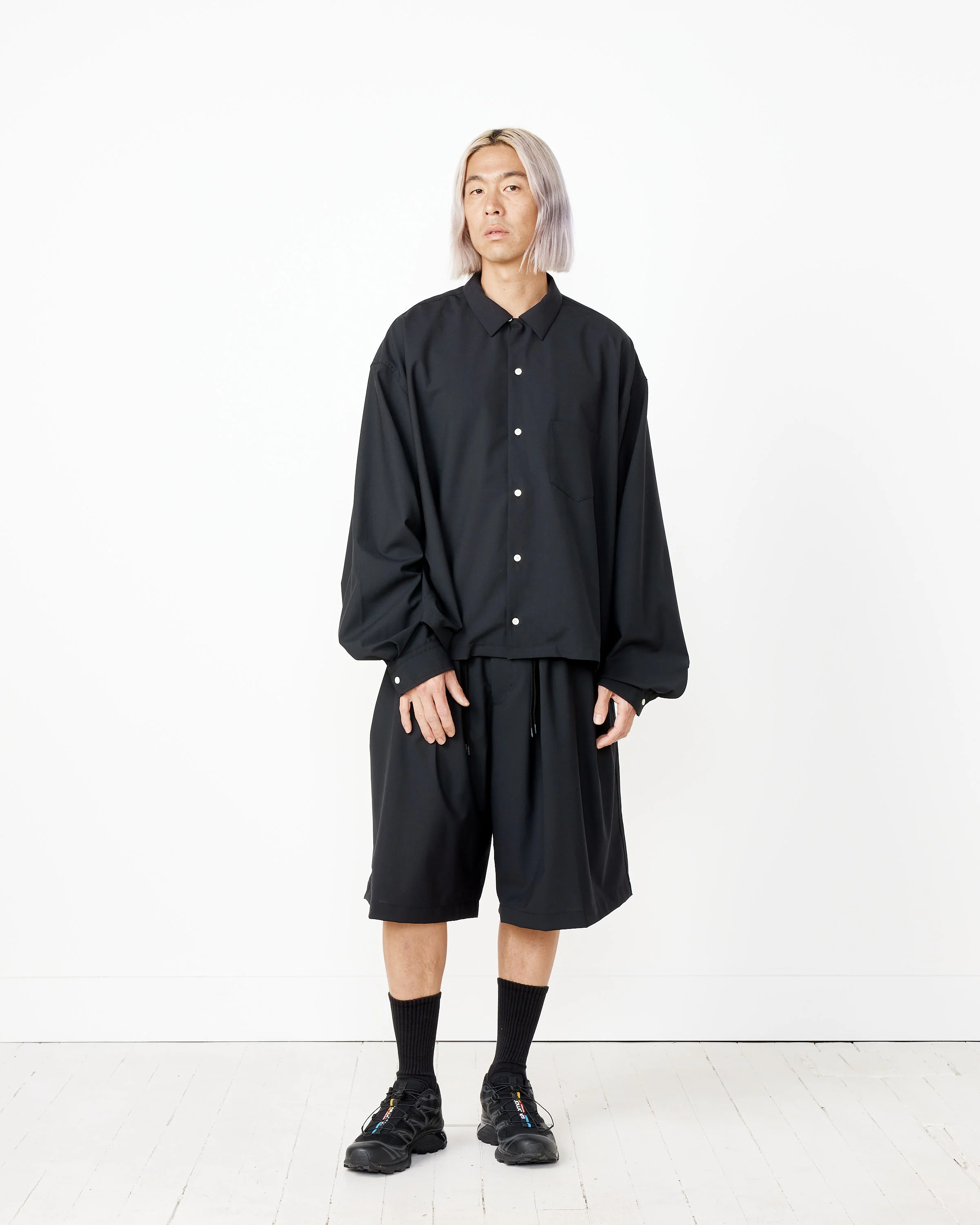 Overshirt in Black - Image 3