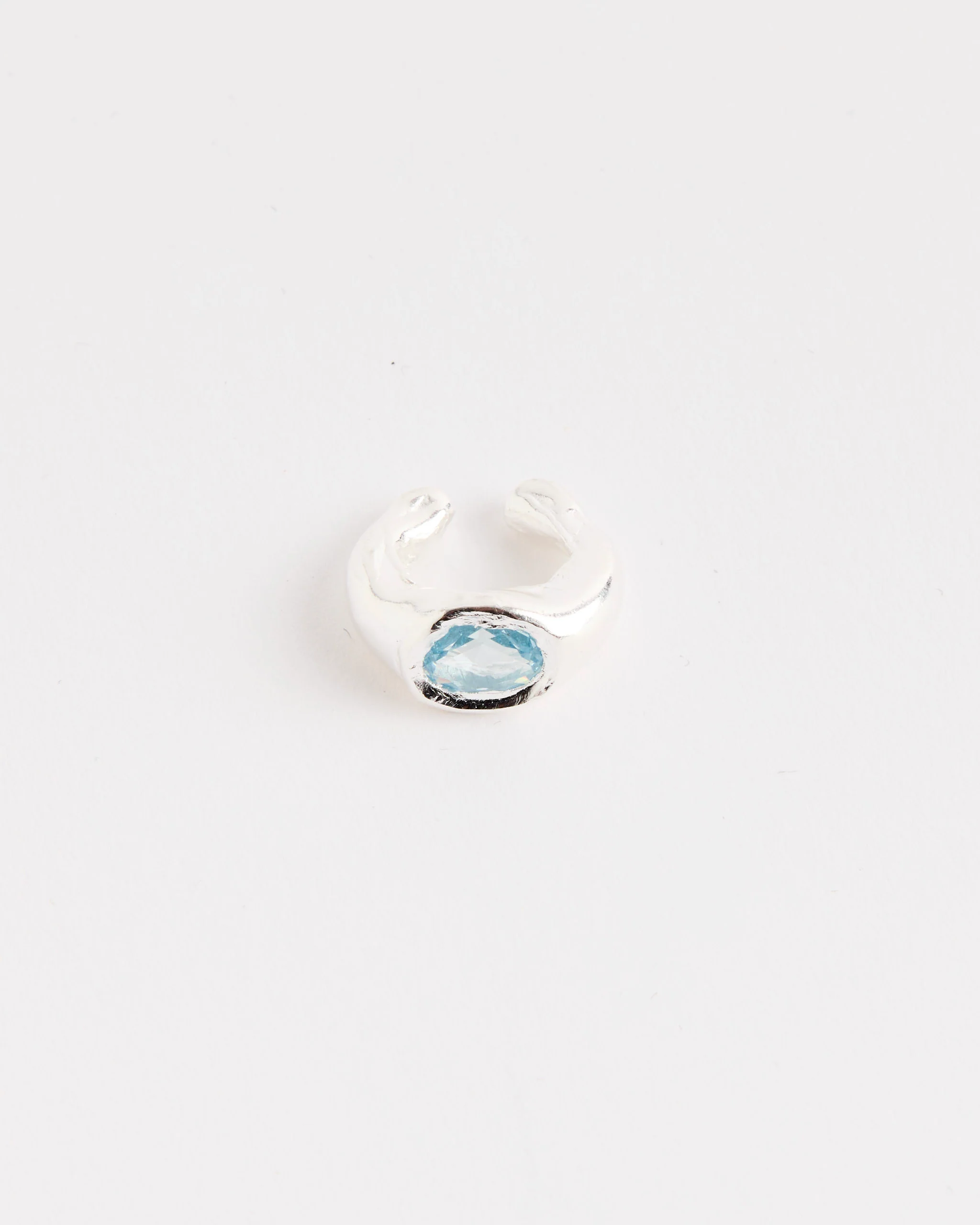 Faro Blue Ear Cuff