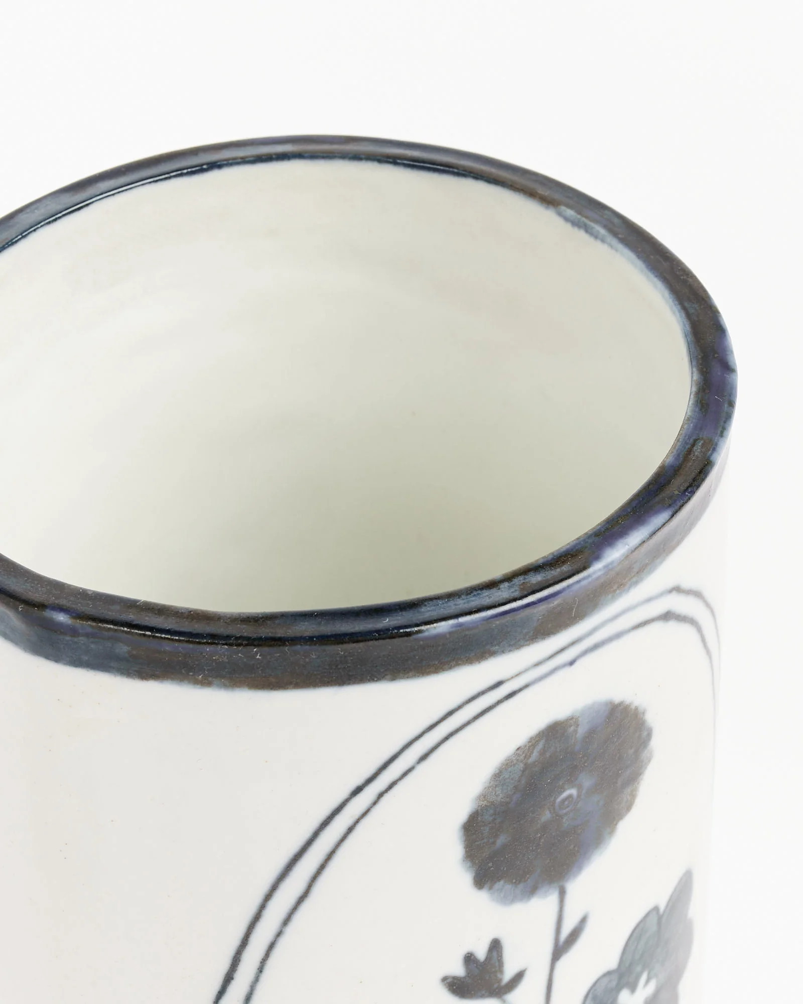Large Vase in Blue Alpage - Image 2