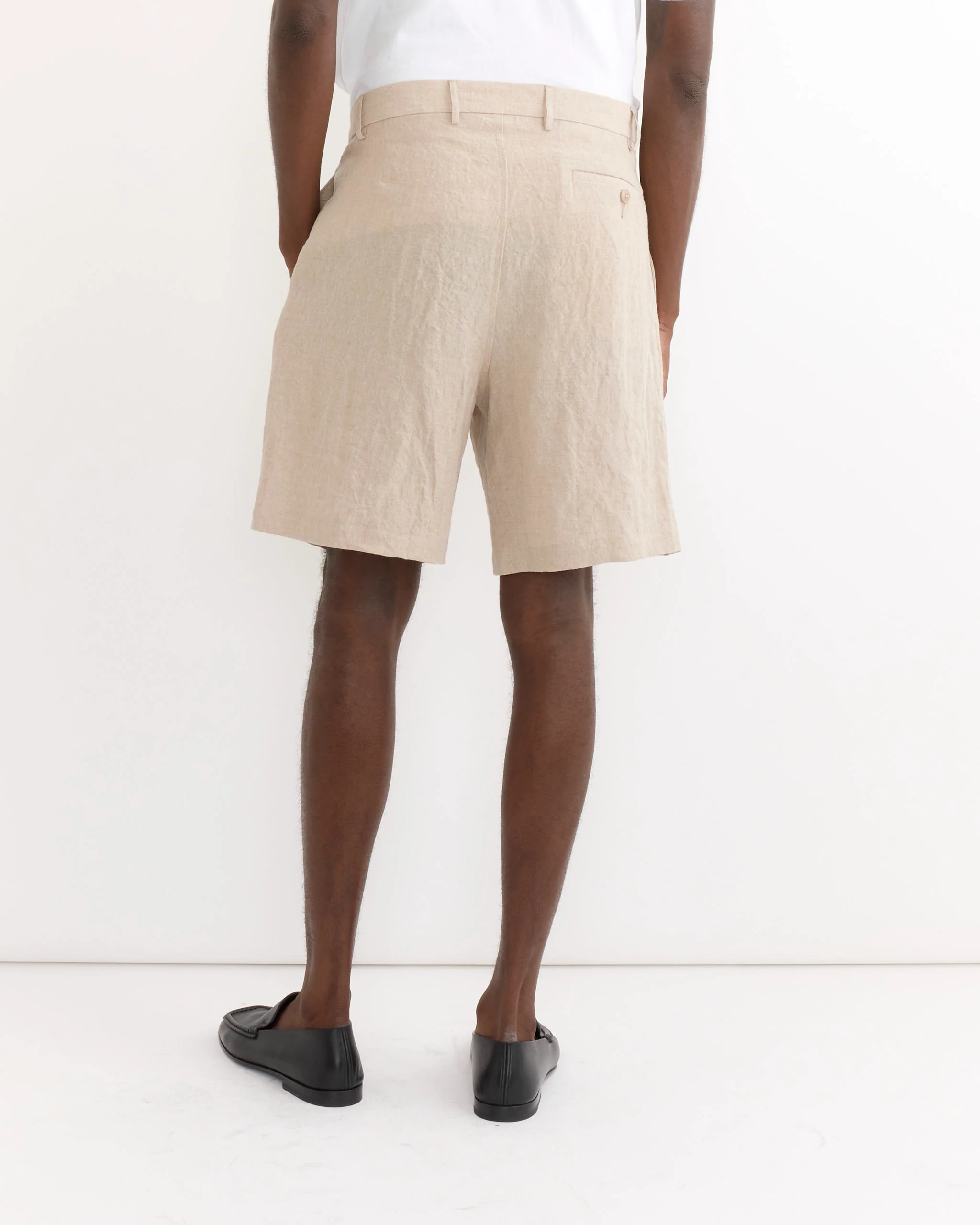 Arroyo Short in Sun Dried Linen Ivory - Image 5