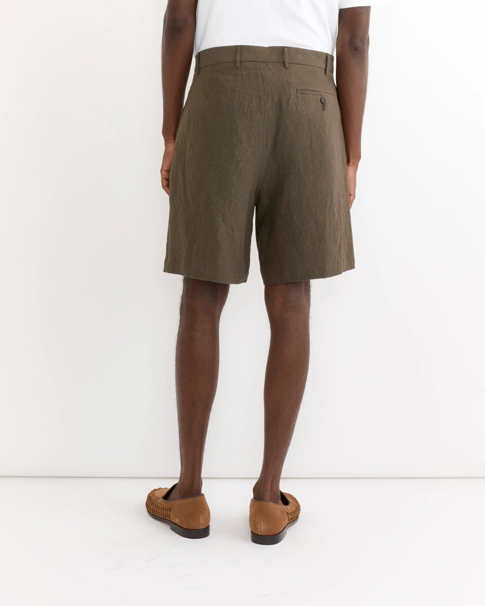 Arroyo Short in Sun Dried Linen Tobacco - Image 5