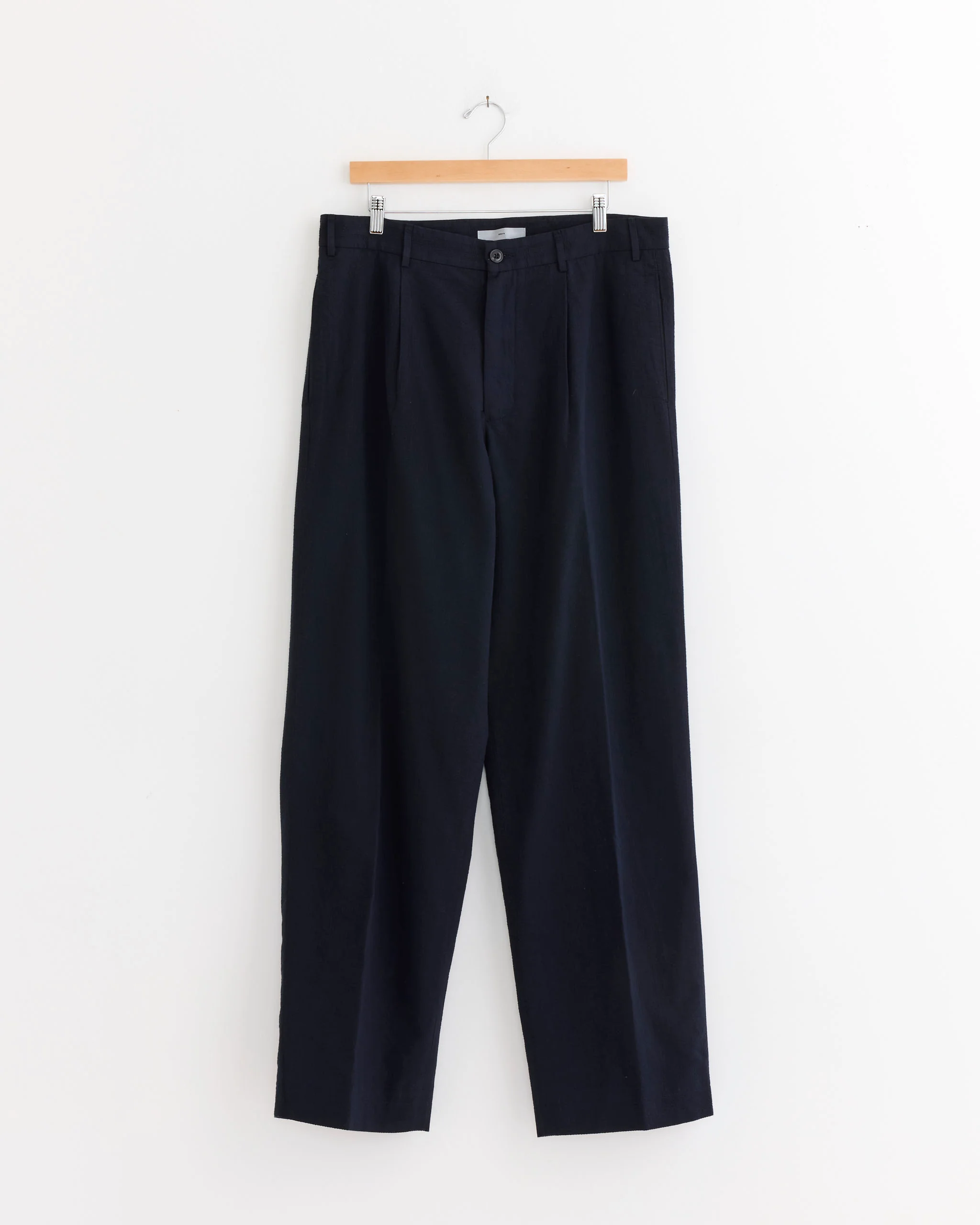 Lakeside Trouser in Japanese Seersucker Navy