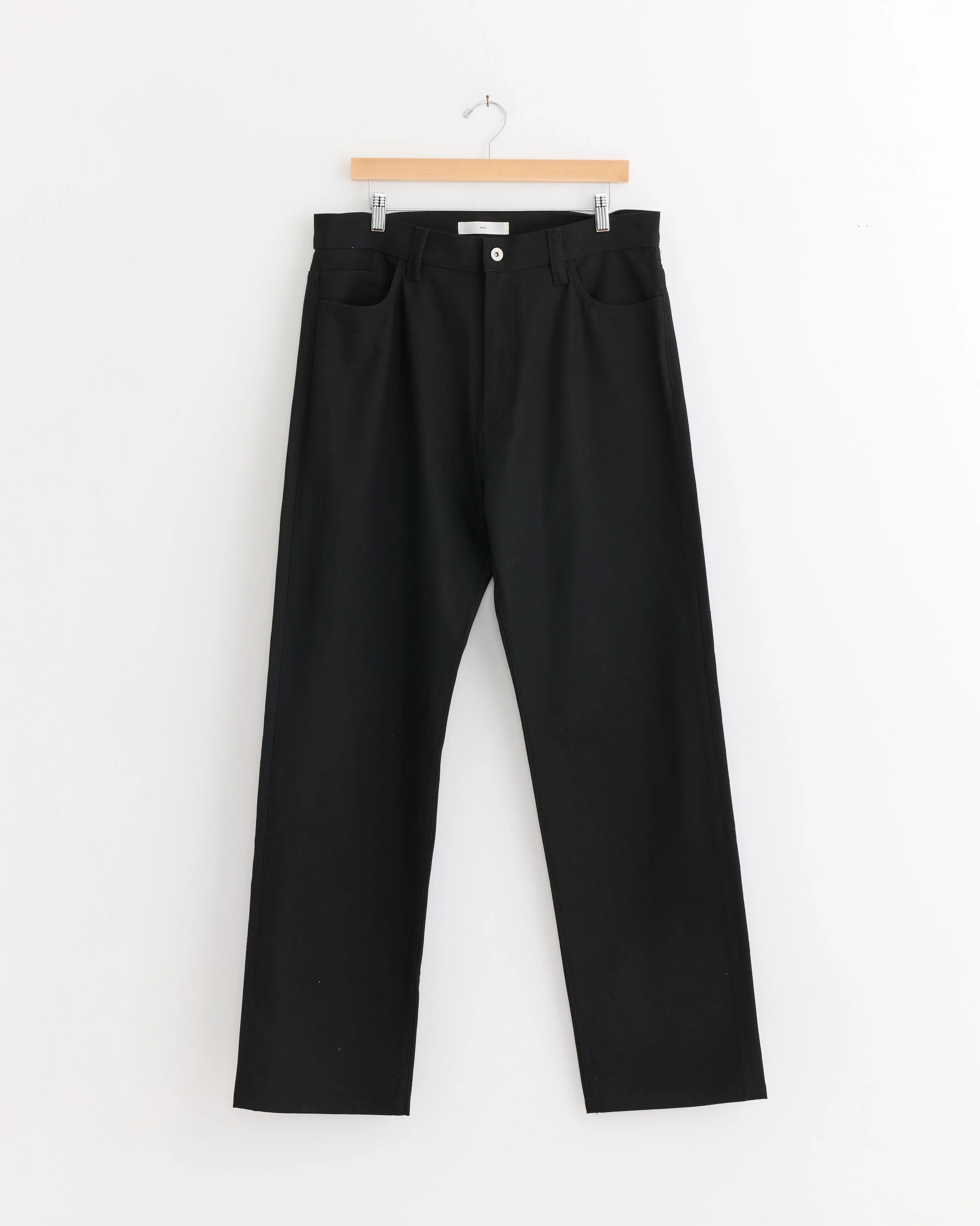 Ply Jean in Japanese Cotton Twill Black