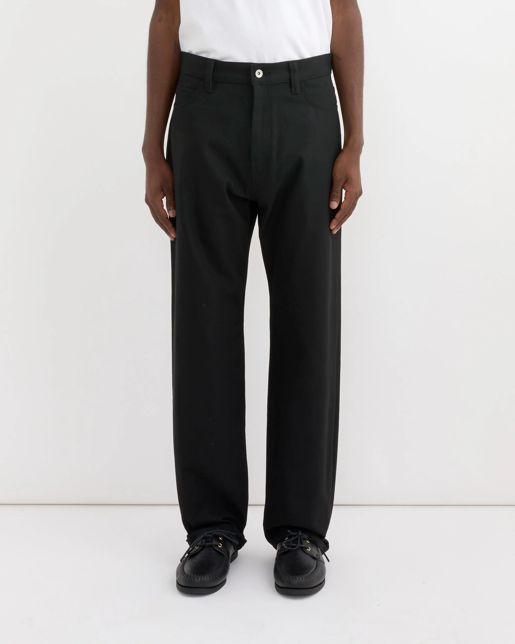 Ply Jean in Japanese Cotton Twill Black - Image 2