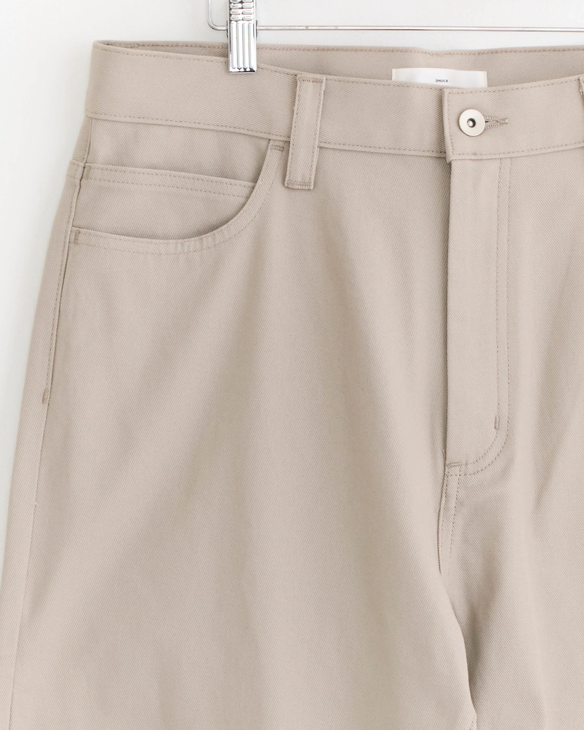 Ply Jean in Japanese Cotton Twill Greige - Image 2
