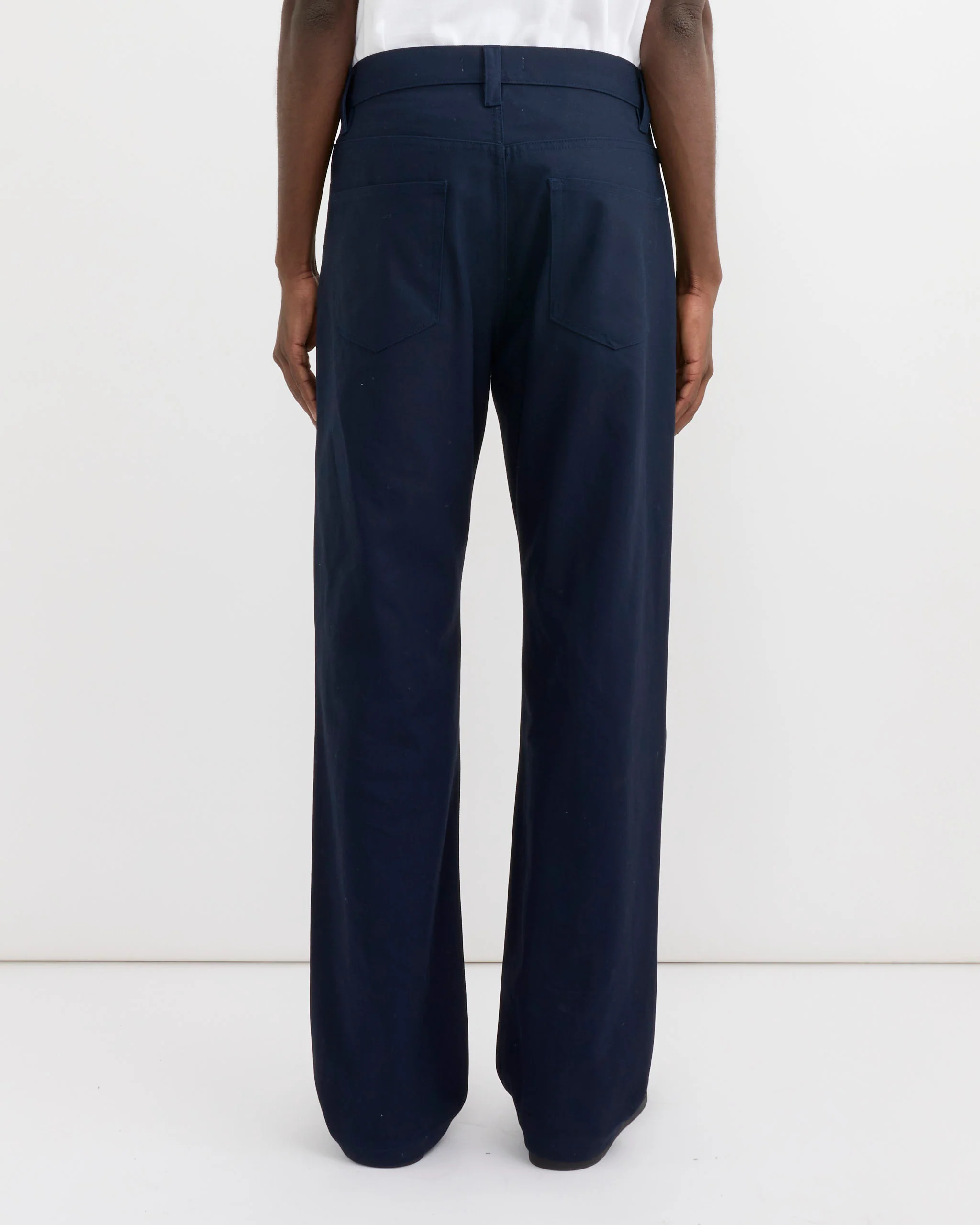 Ply Jean in Japanese Cotton Twill Navy - Image 4