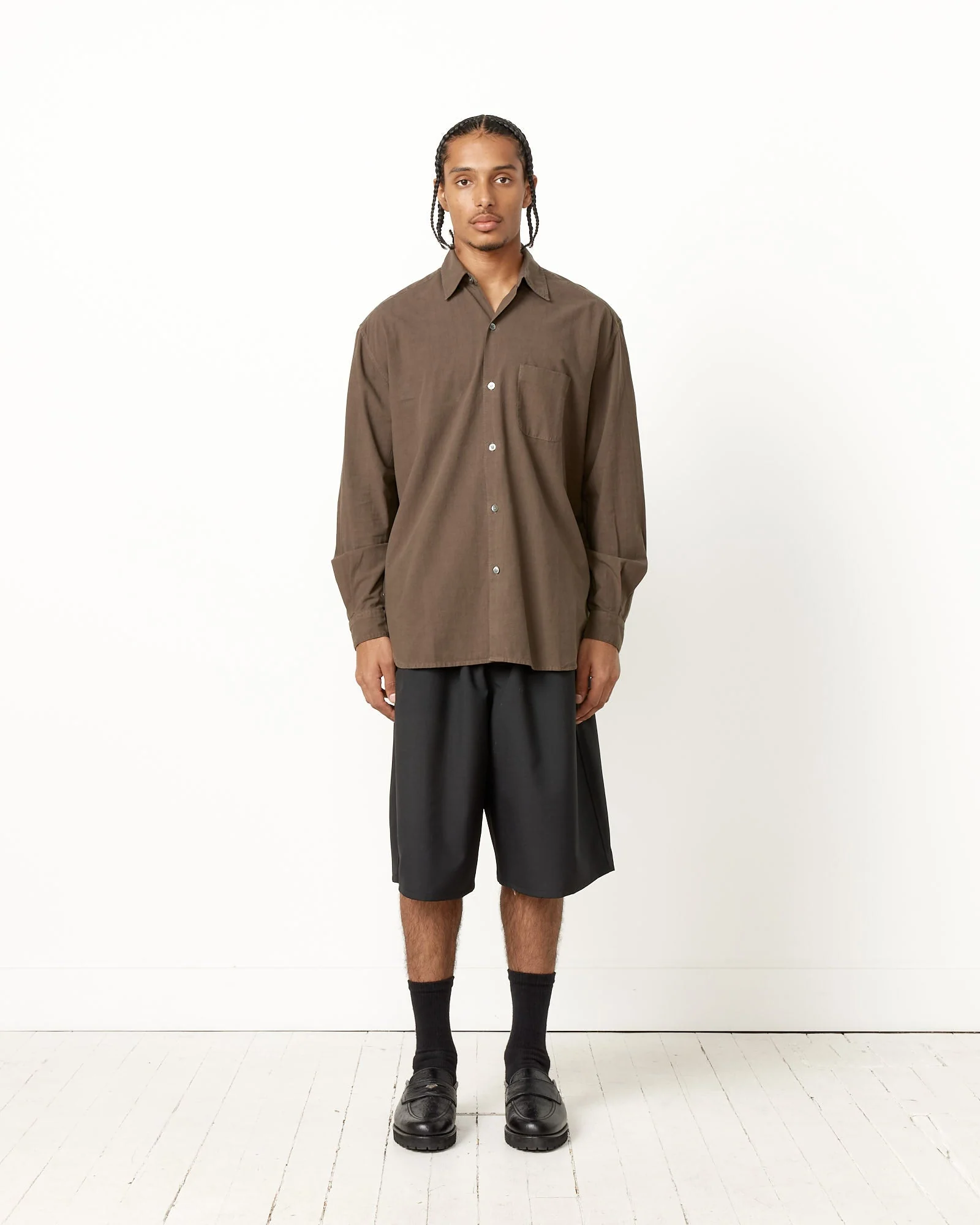 Routine Shirt in Teak - Image 2