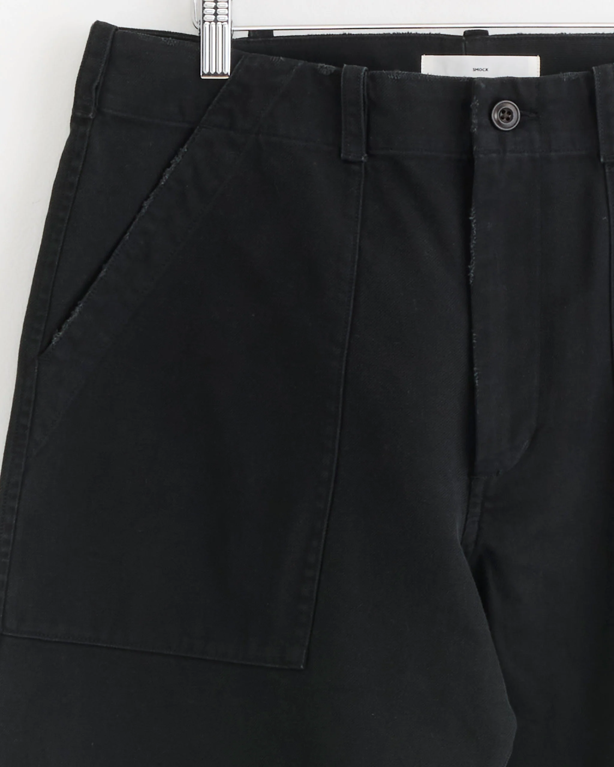 Toyon Pant in French Cotton Twill Black - Image 4