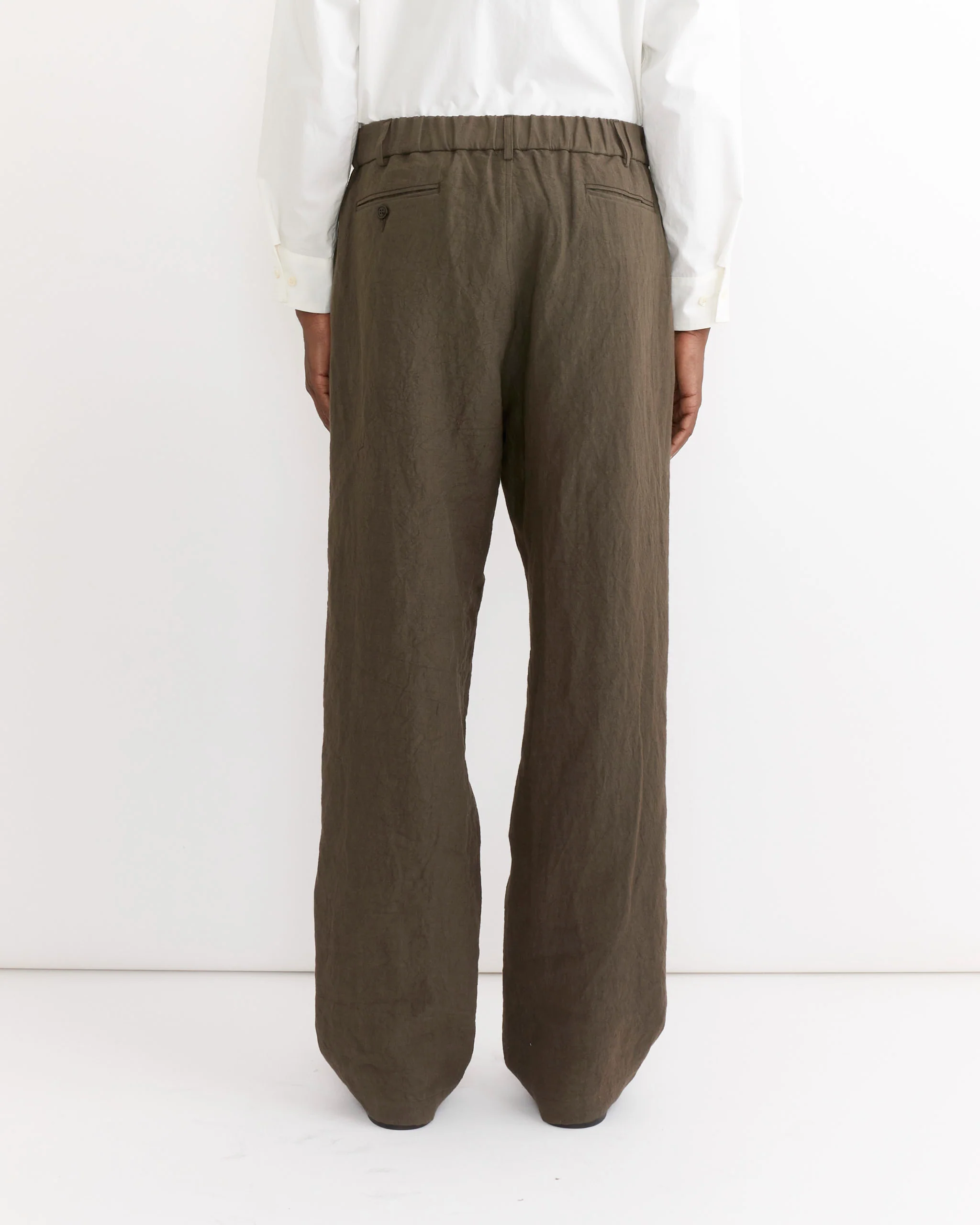 West Coast Pant in Sun Dried Linen Tobacco - Image 5