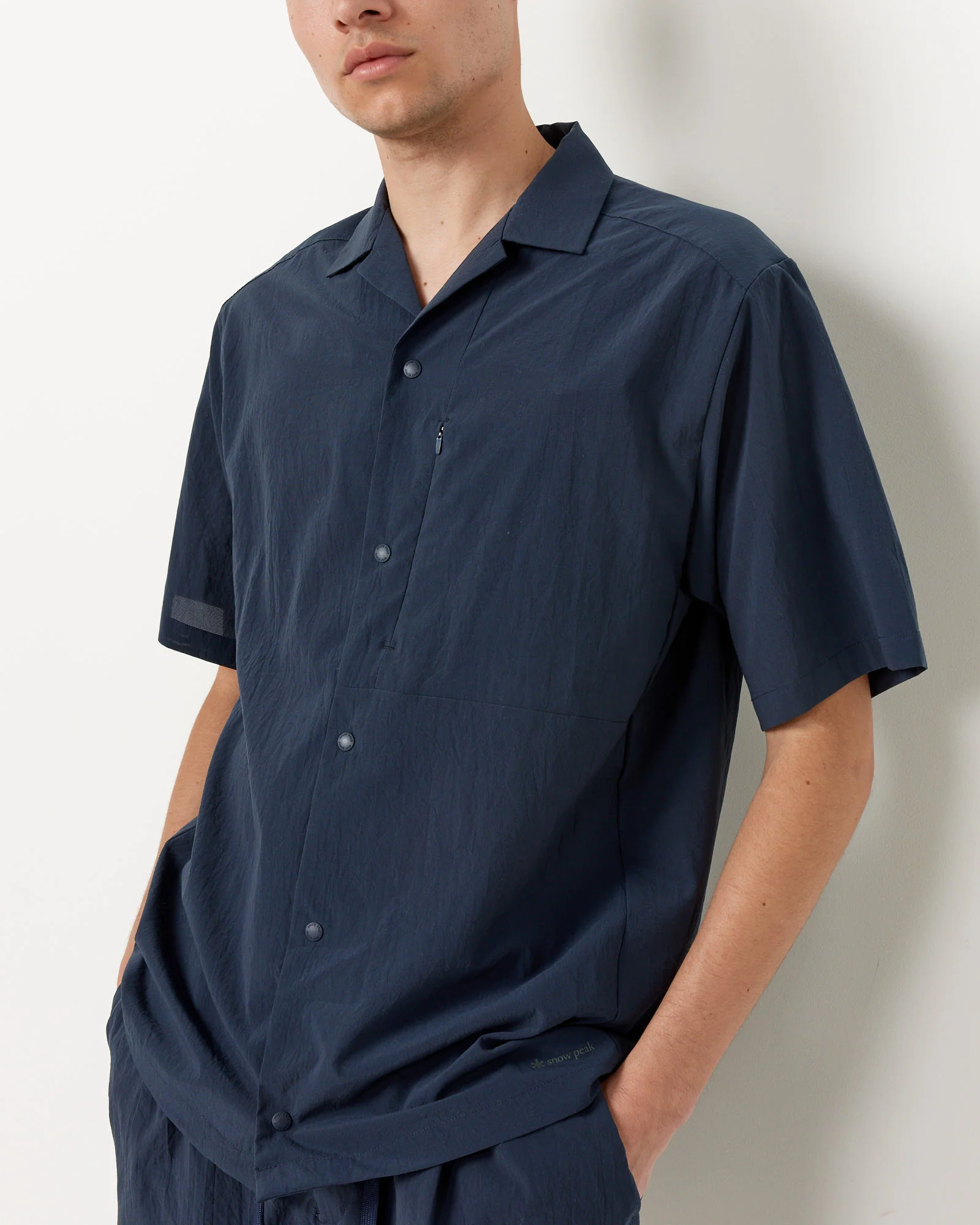 Breathable Quick Dry Shirt in Navy - Image 3