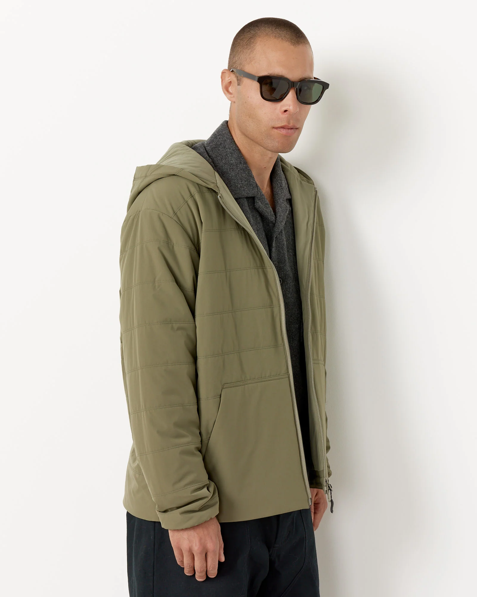 Flexible Insulated Zip Up Hoodie - Image 8