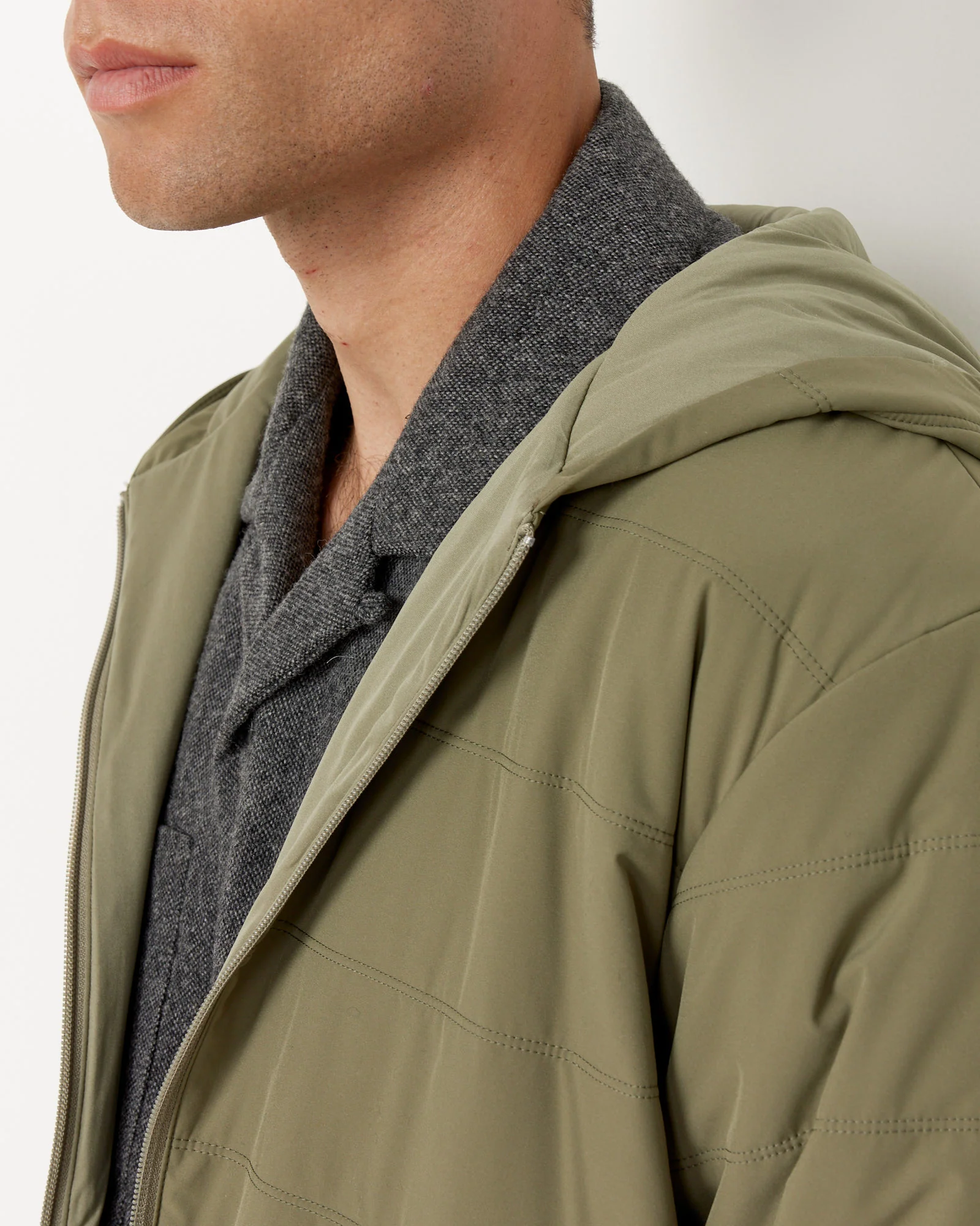 Flexible Insulated Zip Up Hoodie - Image 9