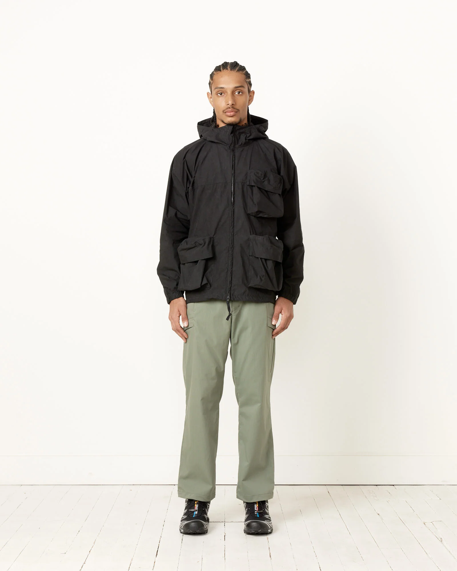 Indigo Parka in Black - Image 2