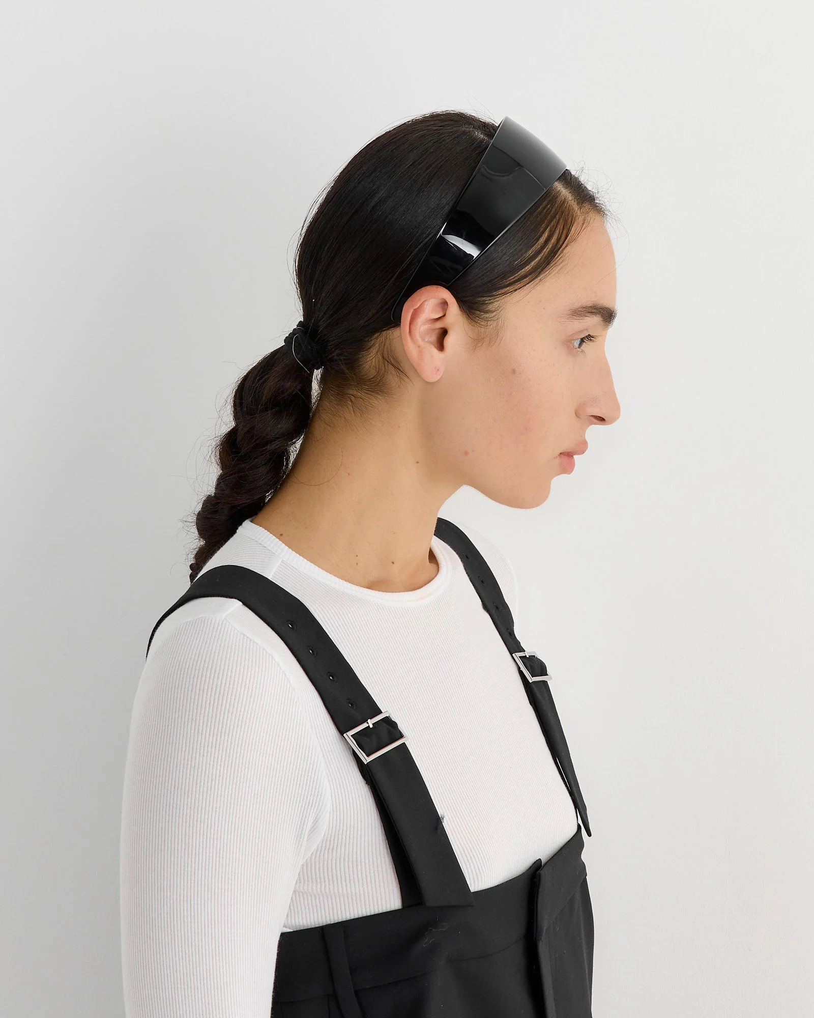Bessette Headband in Noir - Image 3