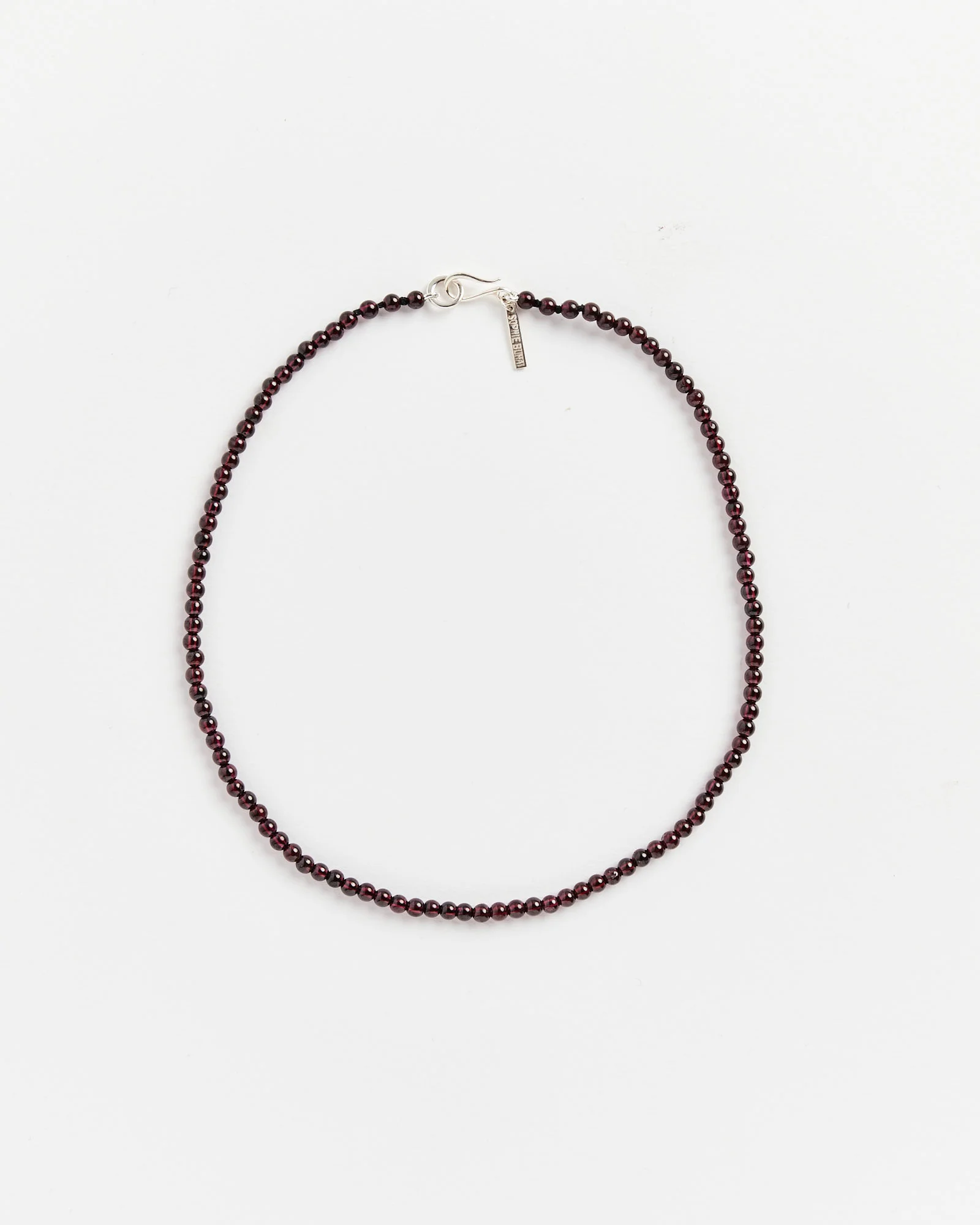 Petite Boule Collar in Garnet