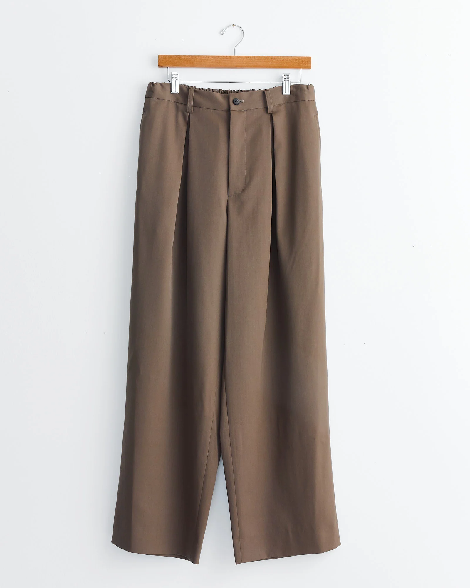 Pant in Dark Beige