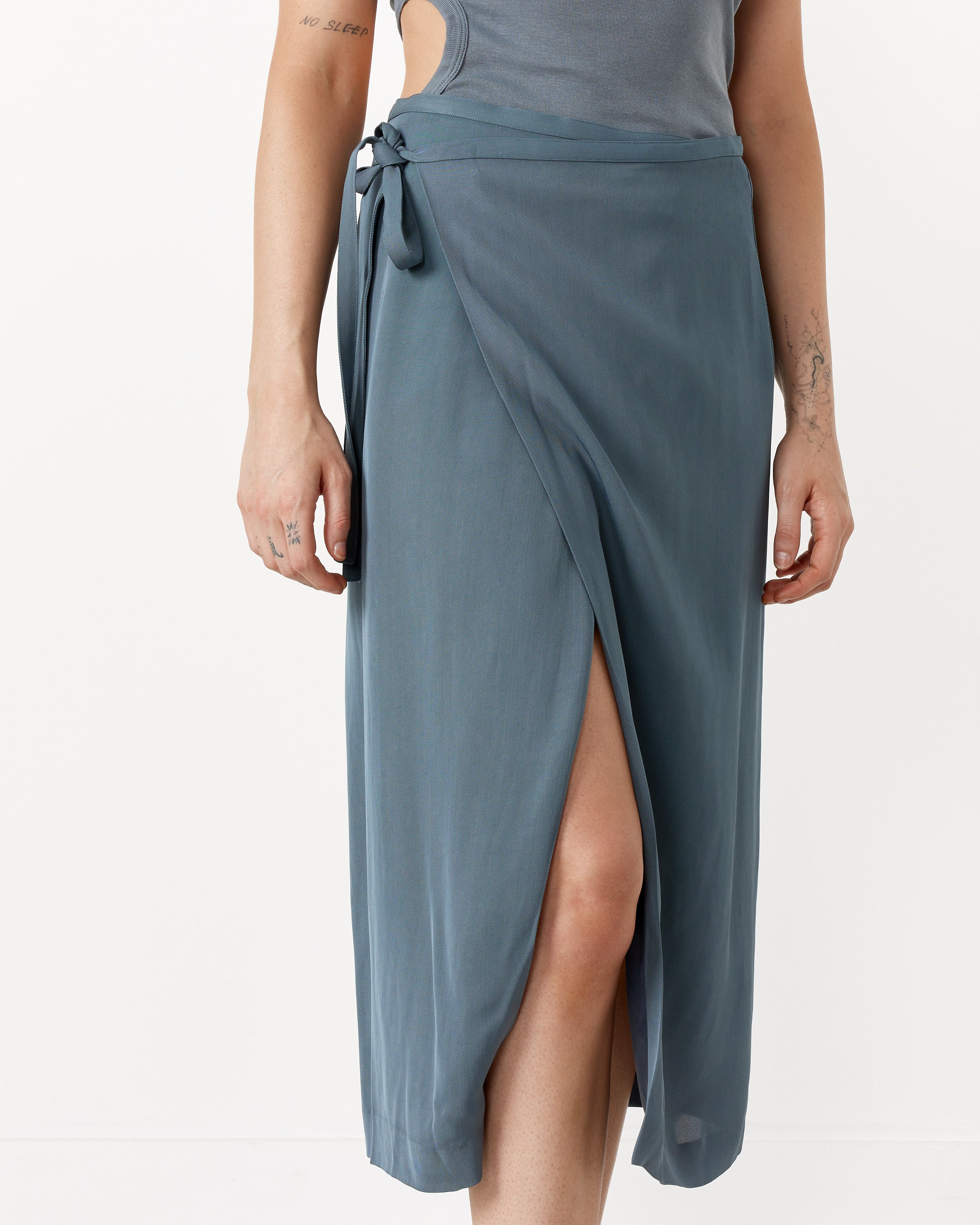 Midi Wrap Skirt - Image 2