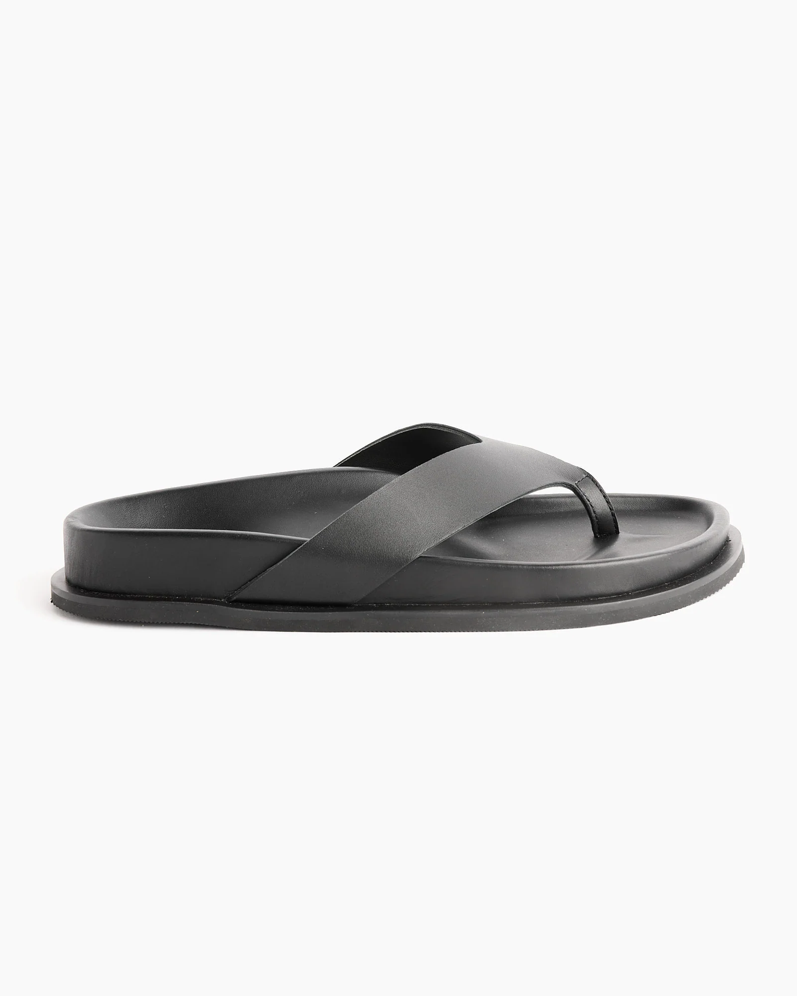 Thong Slide in Black