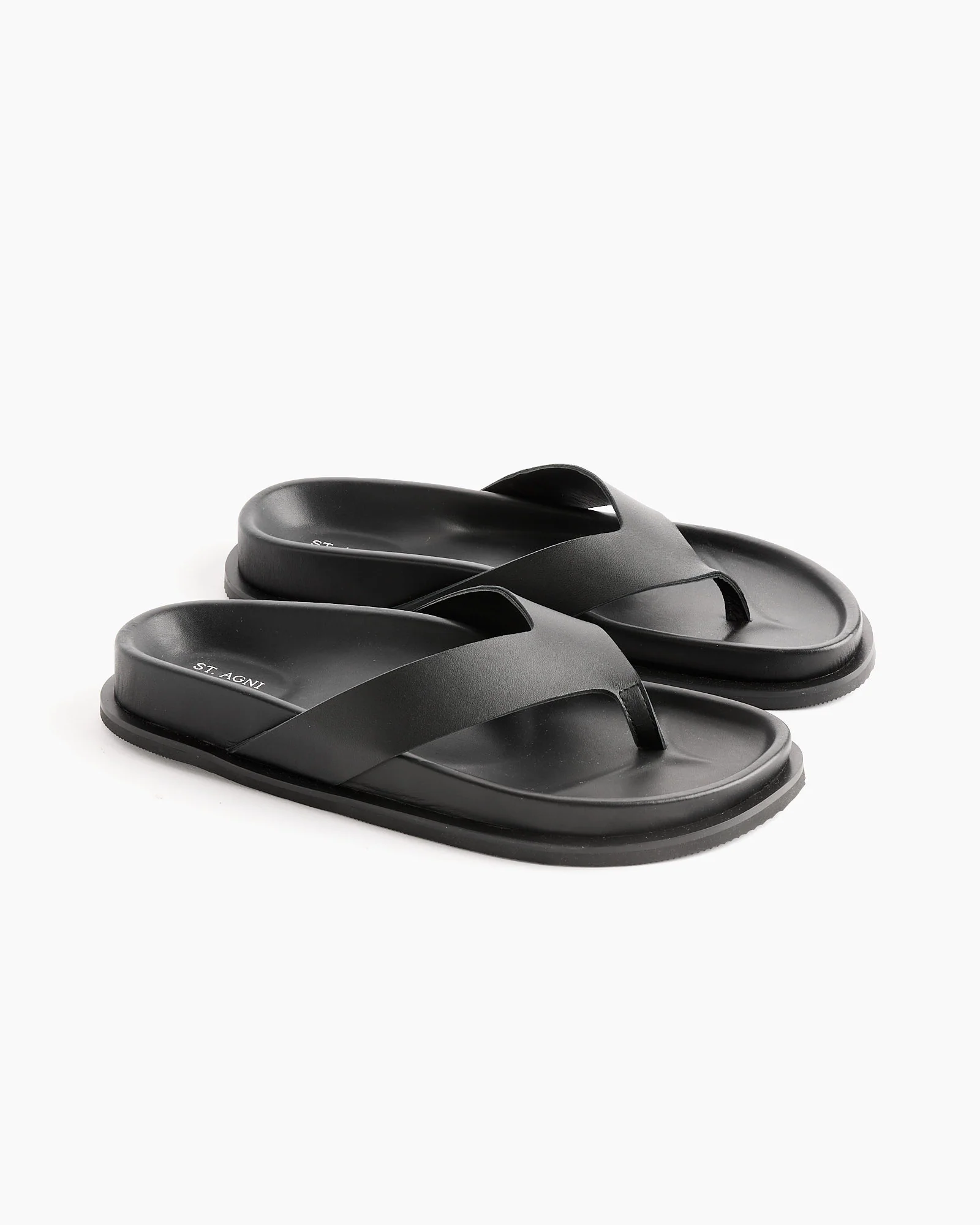 Thong Slide in Black - Image 2