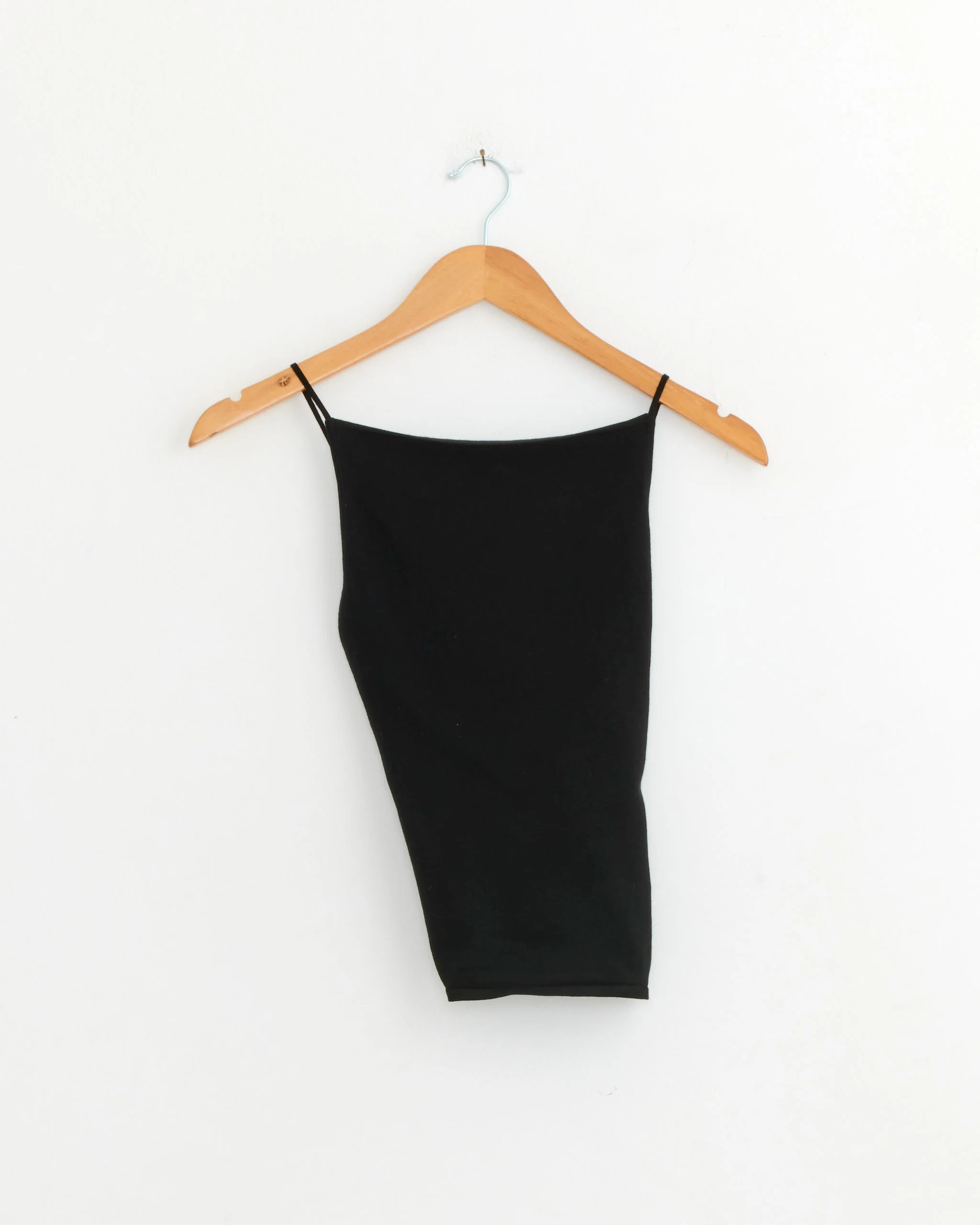 Twist Back Knit Top in Black - Image 2