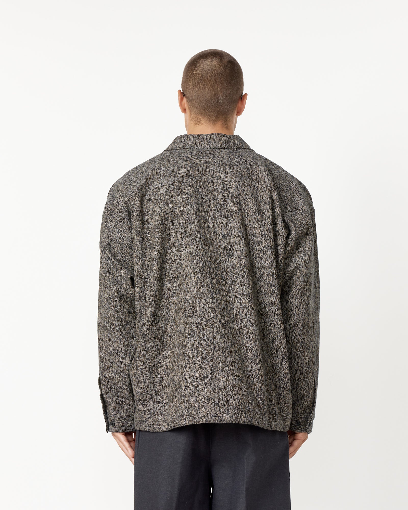 Melange Coach Jacket - Image 4