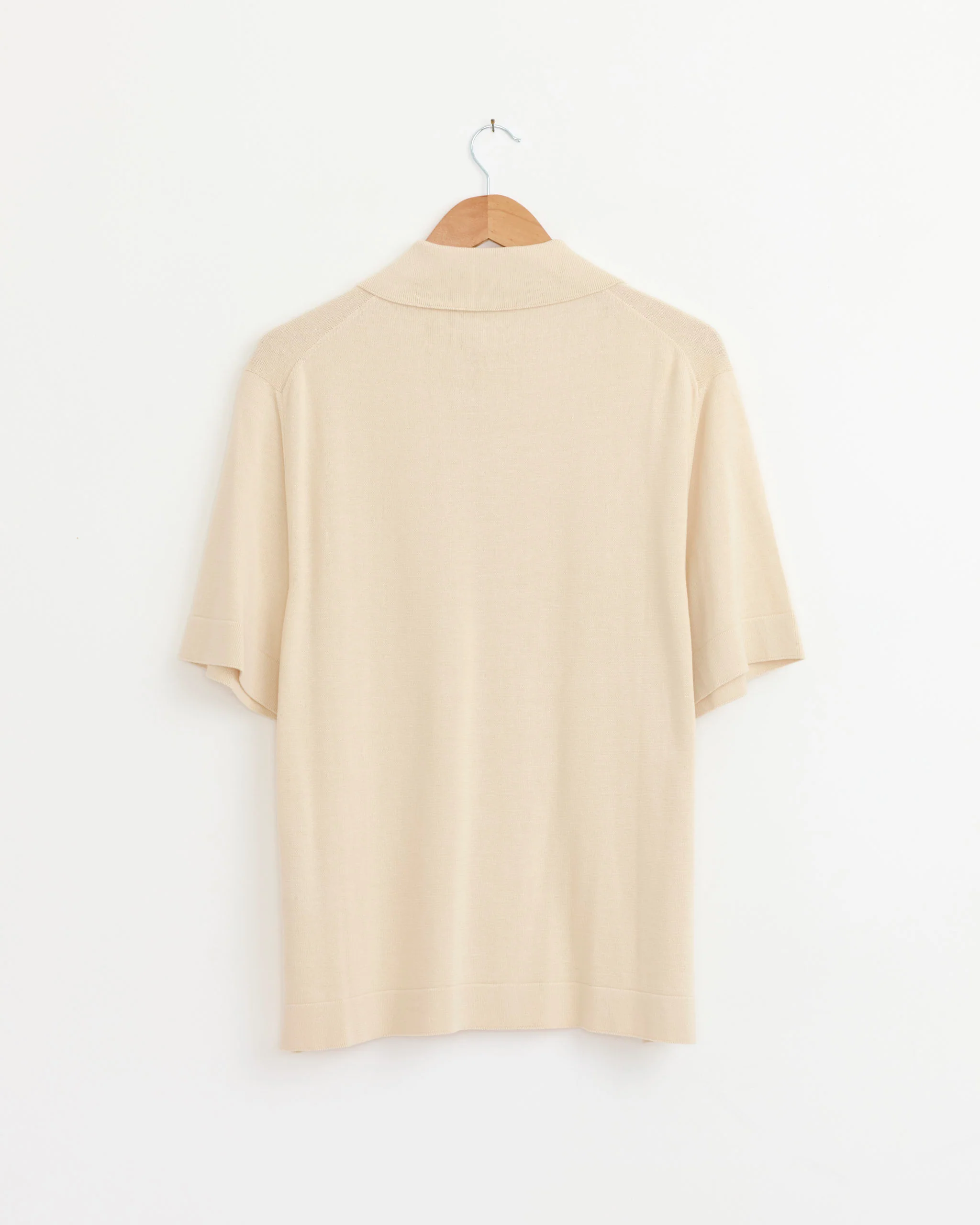 Knit Shirt in Ivory - Image 3