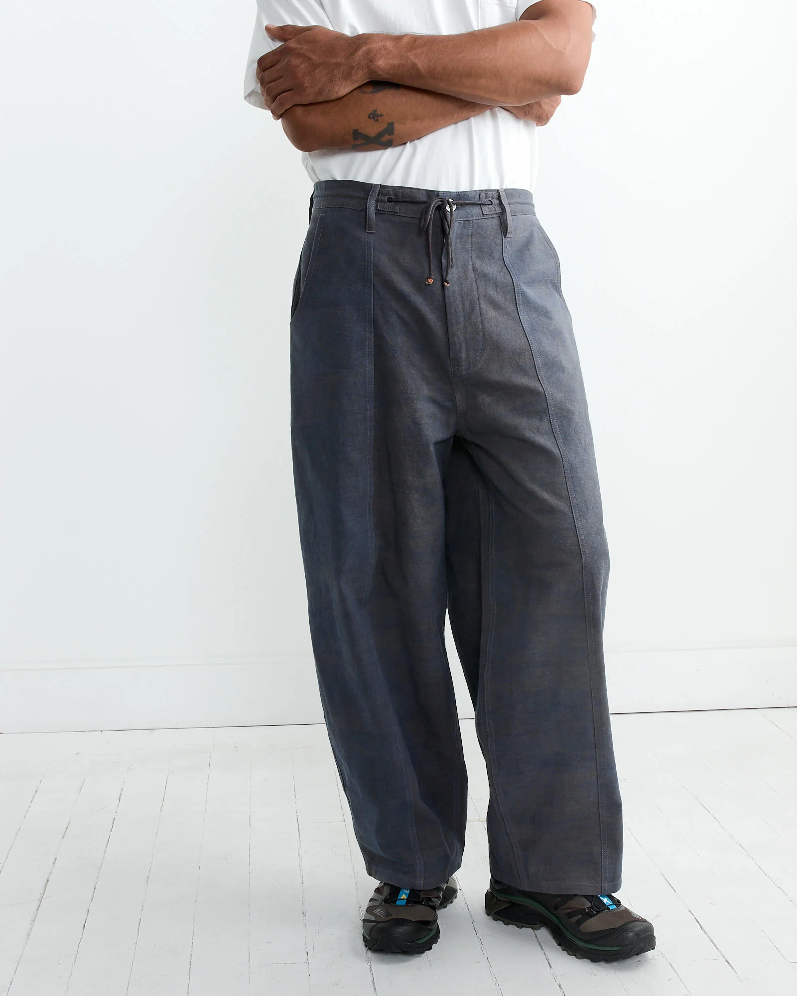 Document Pant in Purple - Image 4