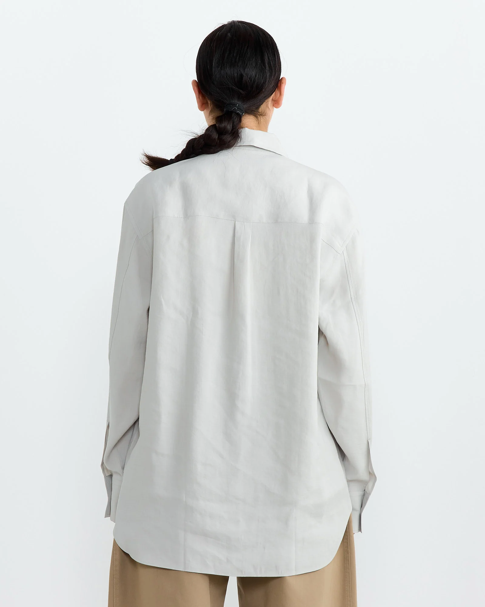 Leto Shirt in Gull Grey - Image 5