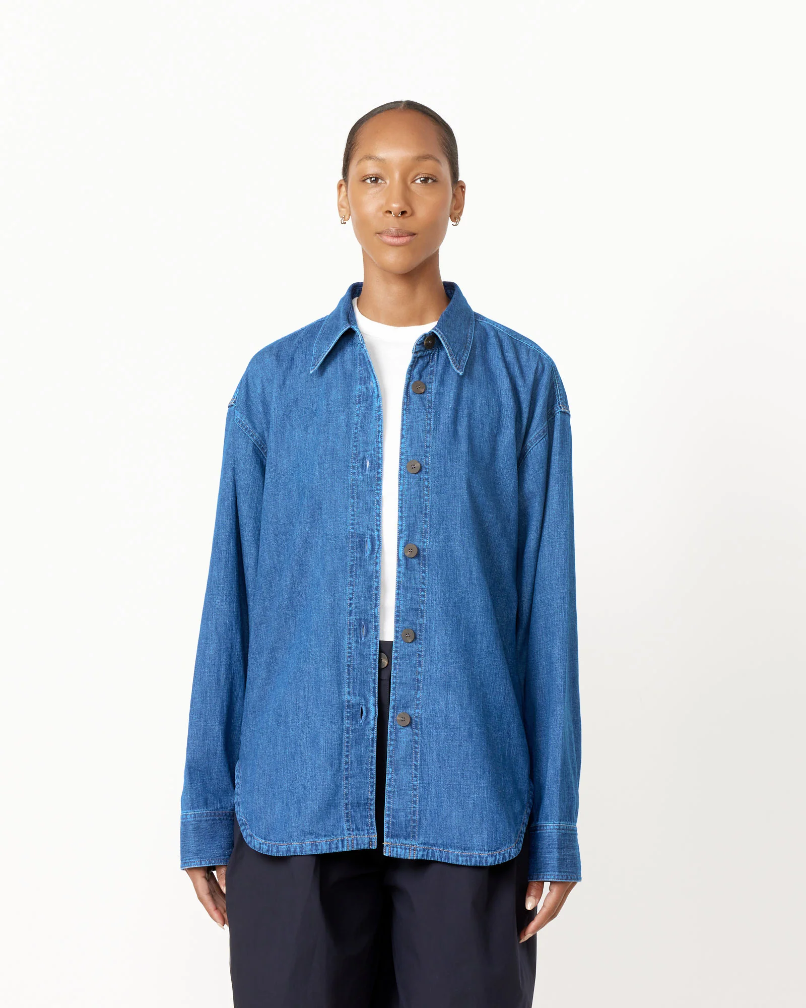 Neel Shirts in Indigo - Image 4