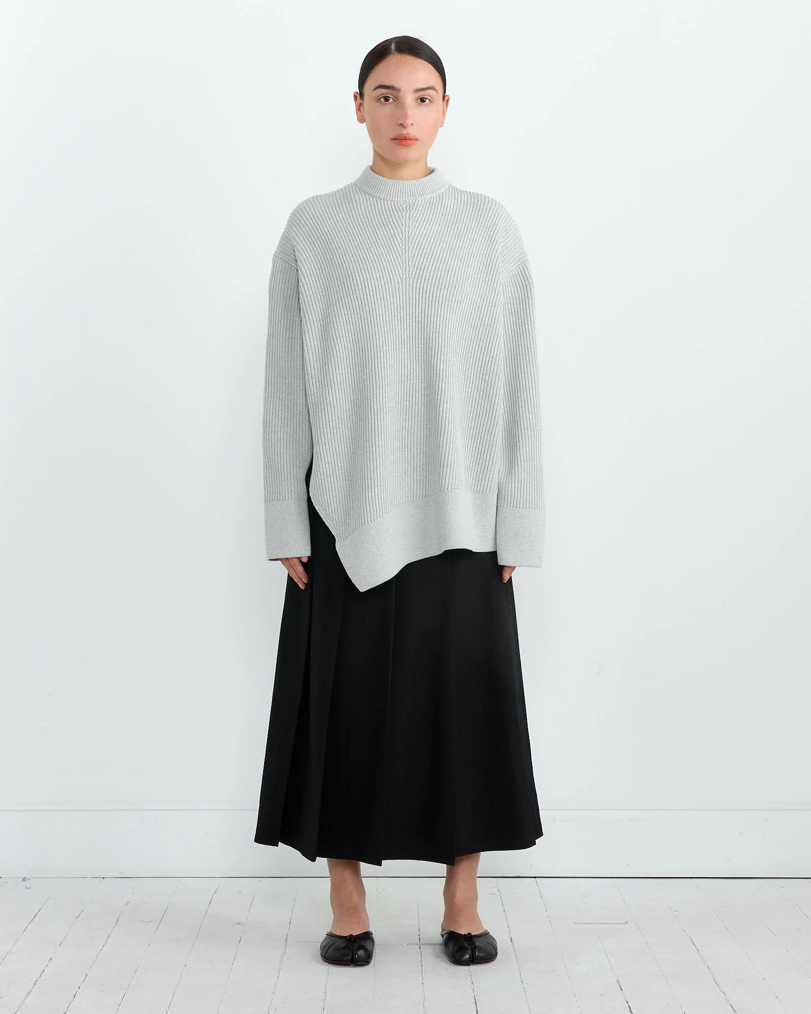 Verda 6G Knit in Grey Marl - Image 2