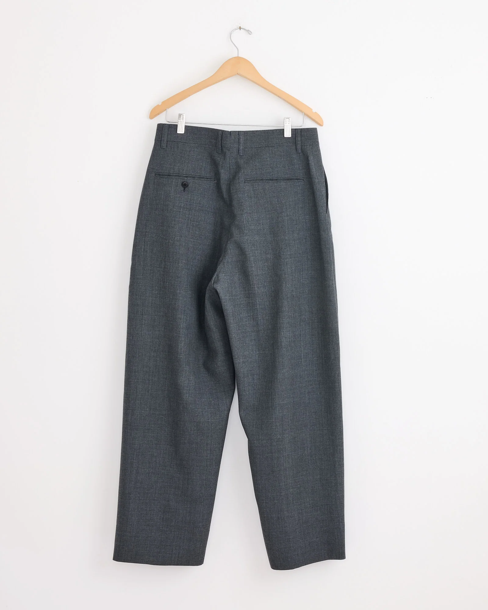 Studio Nicholson x BEAMS PLUS Alvy Pant in Charcoal Marl - Image 3