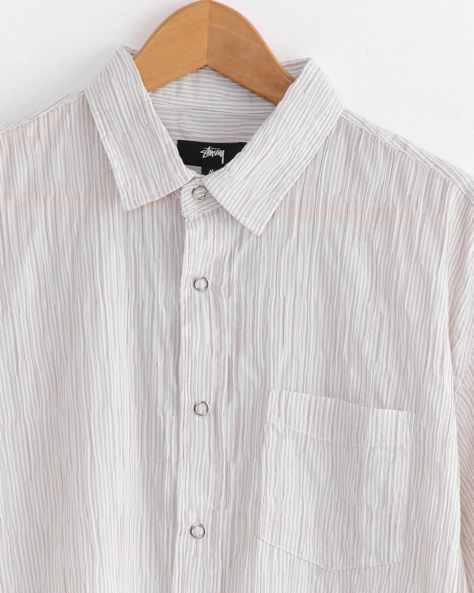 Wavy Striped Shirt in Natural - Image 2