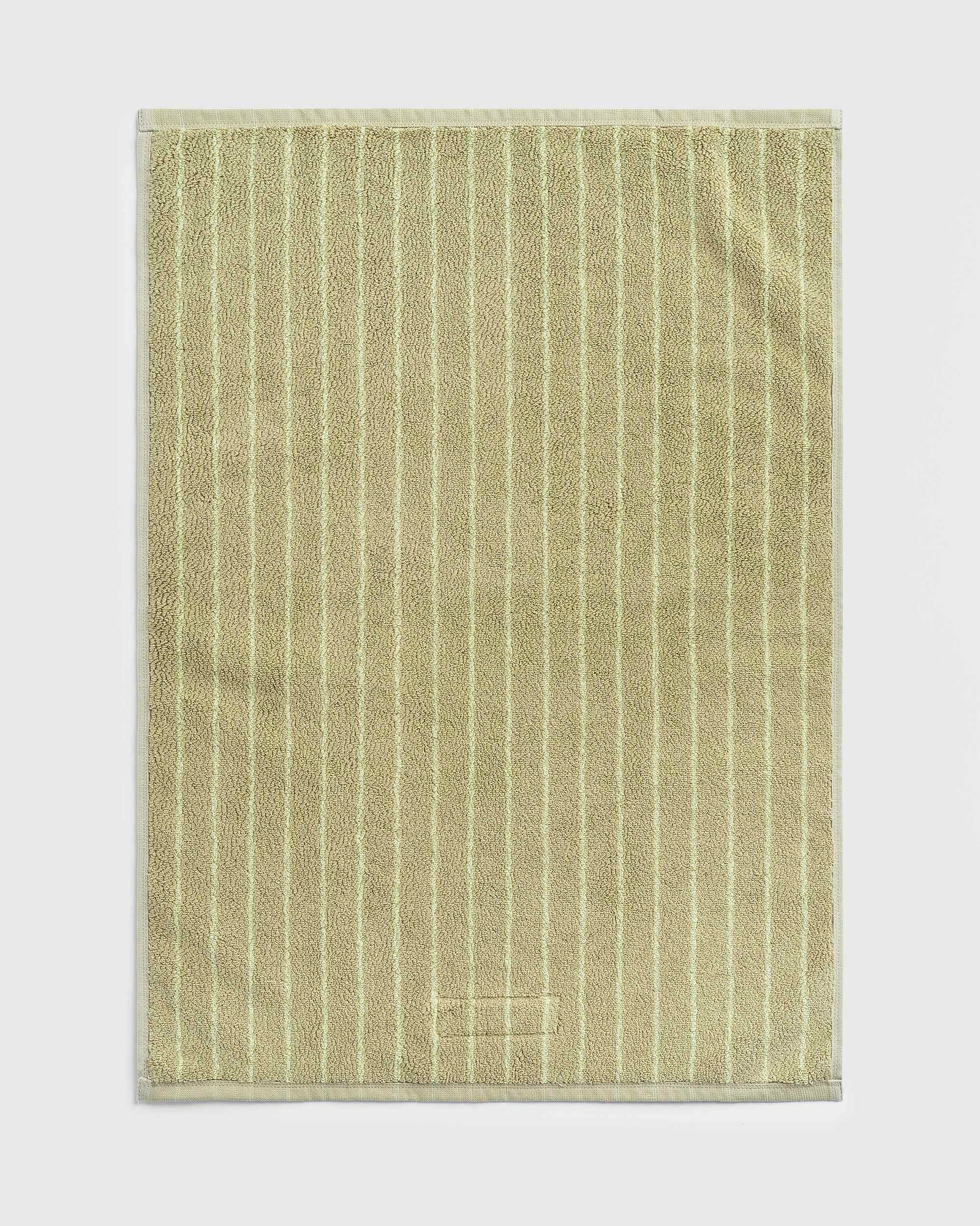 Terry Bath Math in Khaki Moss - Image 2