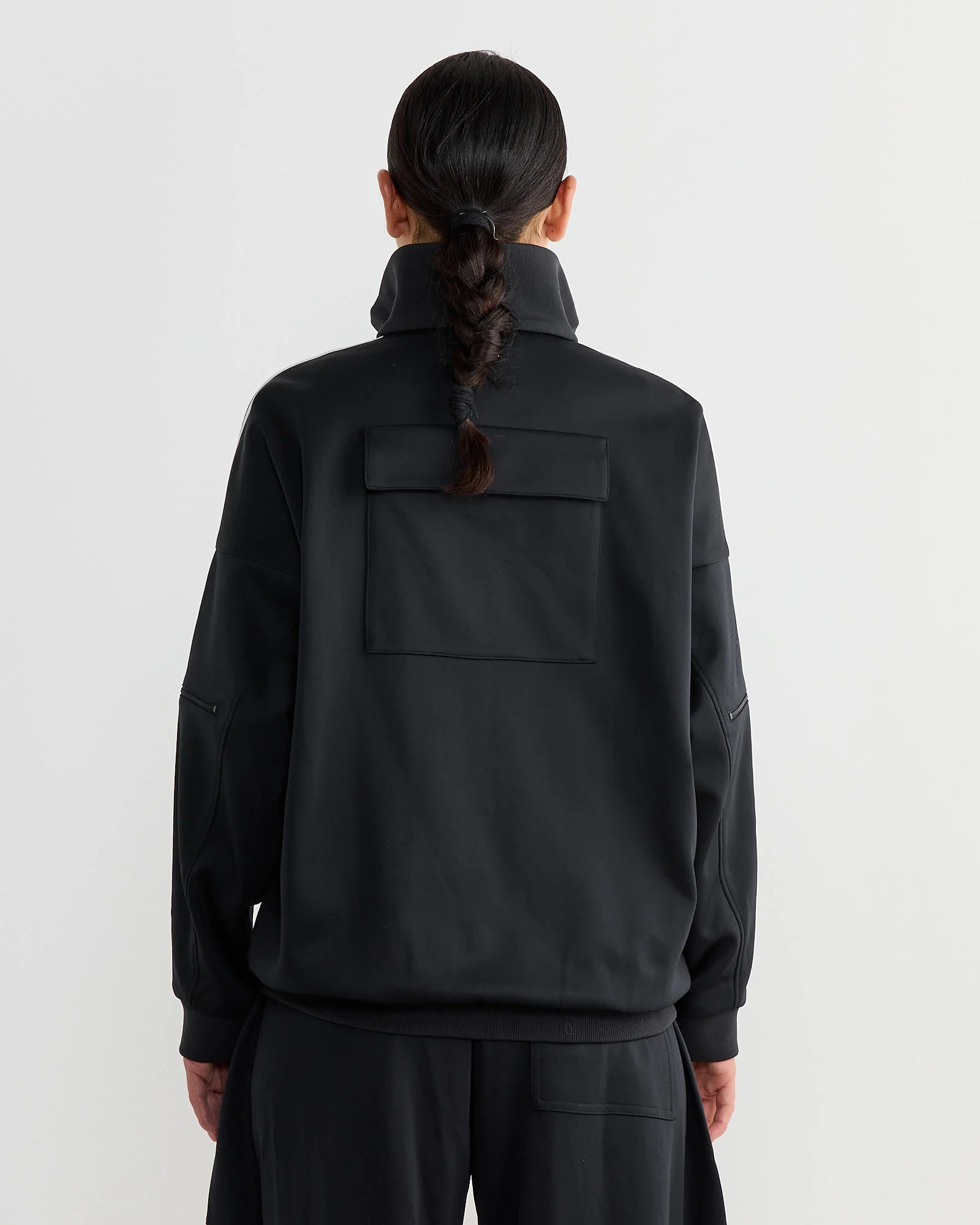 Active Knit Track Jacket in Navy - Image 5