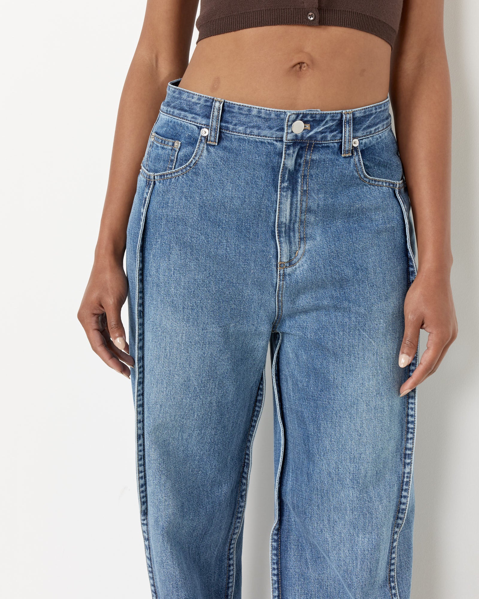 Spring Denim Truck Jean in Classic Blue - Image 4