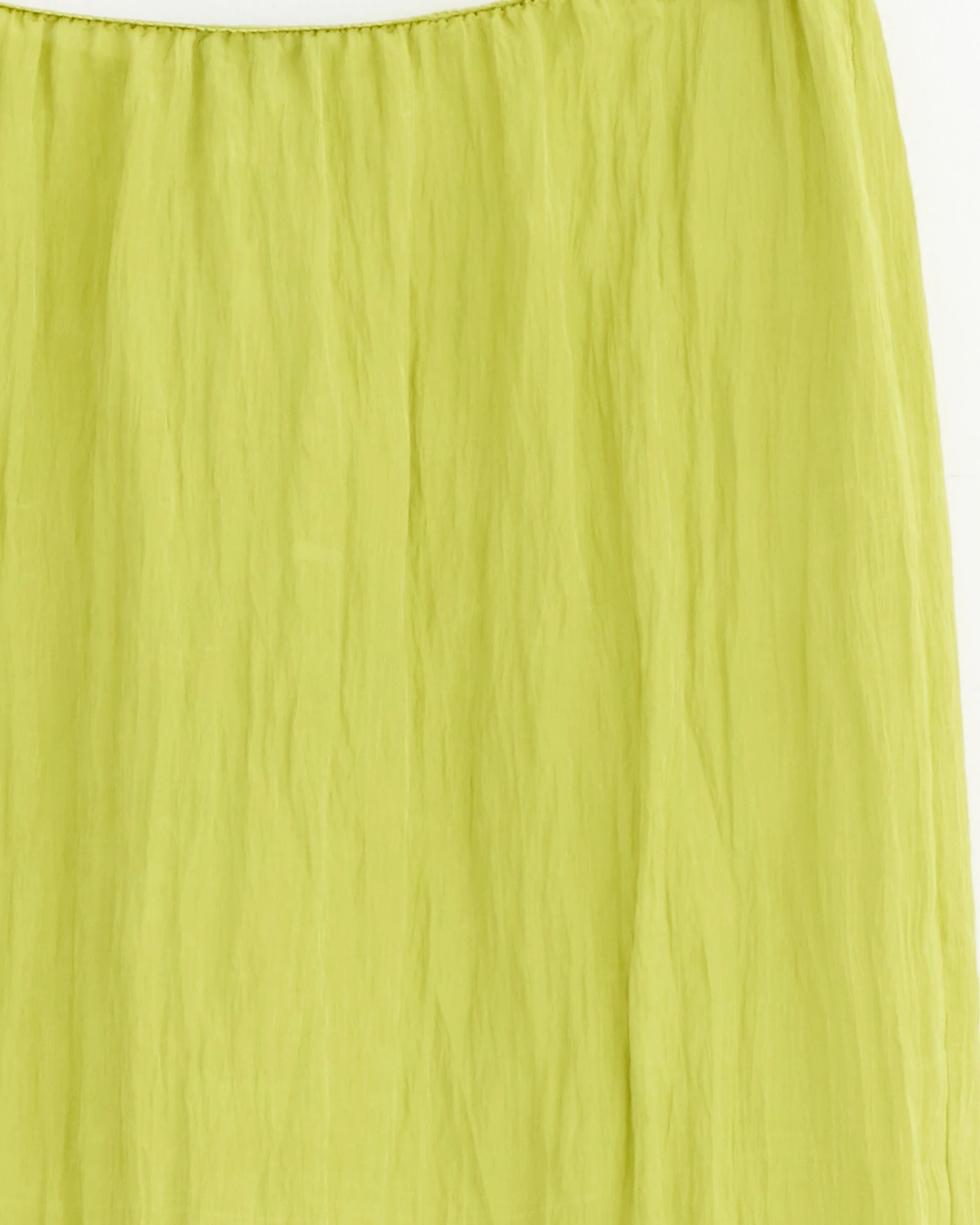 The Crinkle Slip Skirt in Pea Pod - Image 2