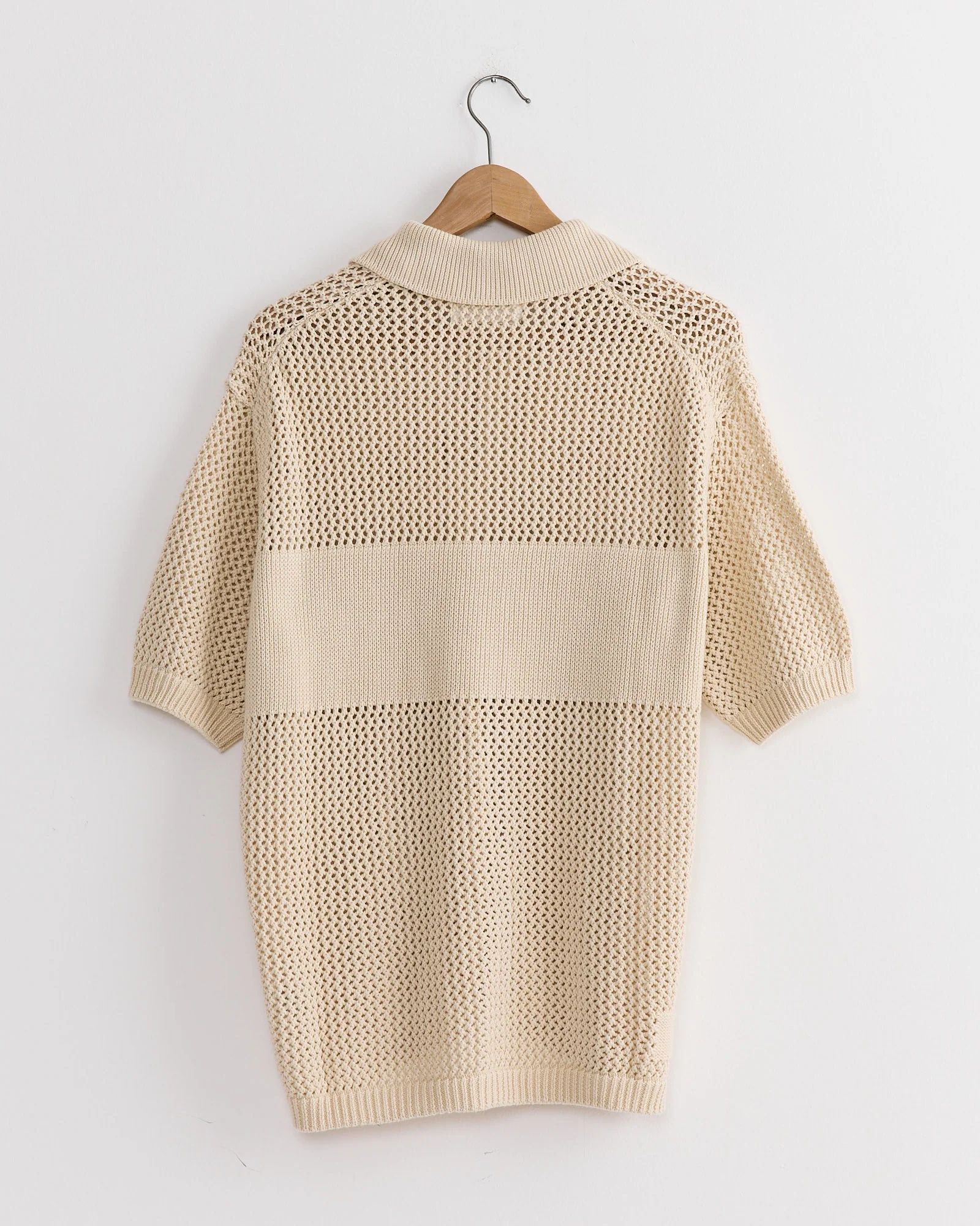 Knit Shirt in Ecru - Image 3