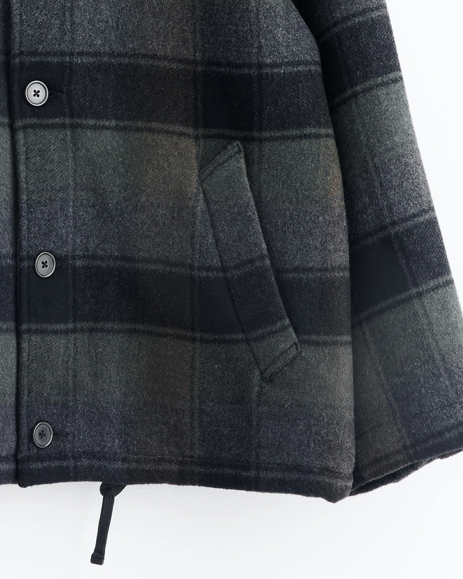 Wayfarer Jacket in Black/Brown - Image 2