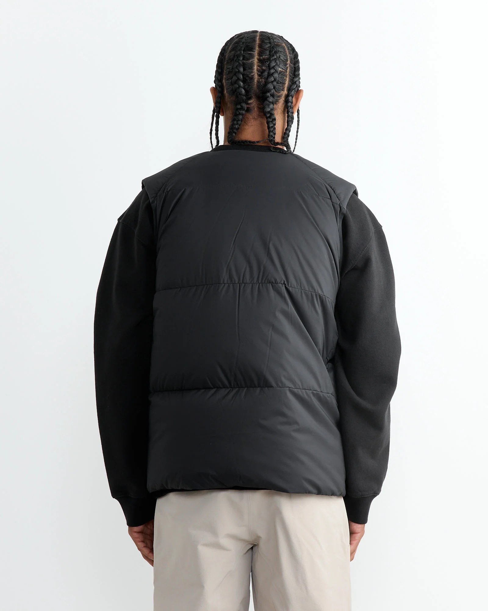 Conduit Down Vest in Black - Image 6